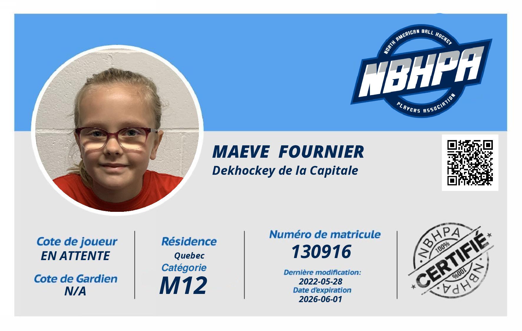 Maeve  Fournier 
