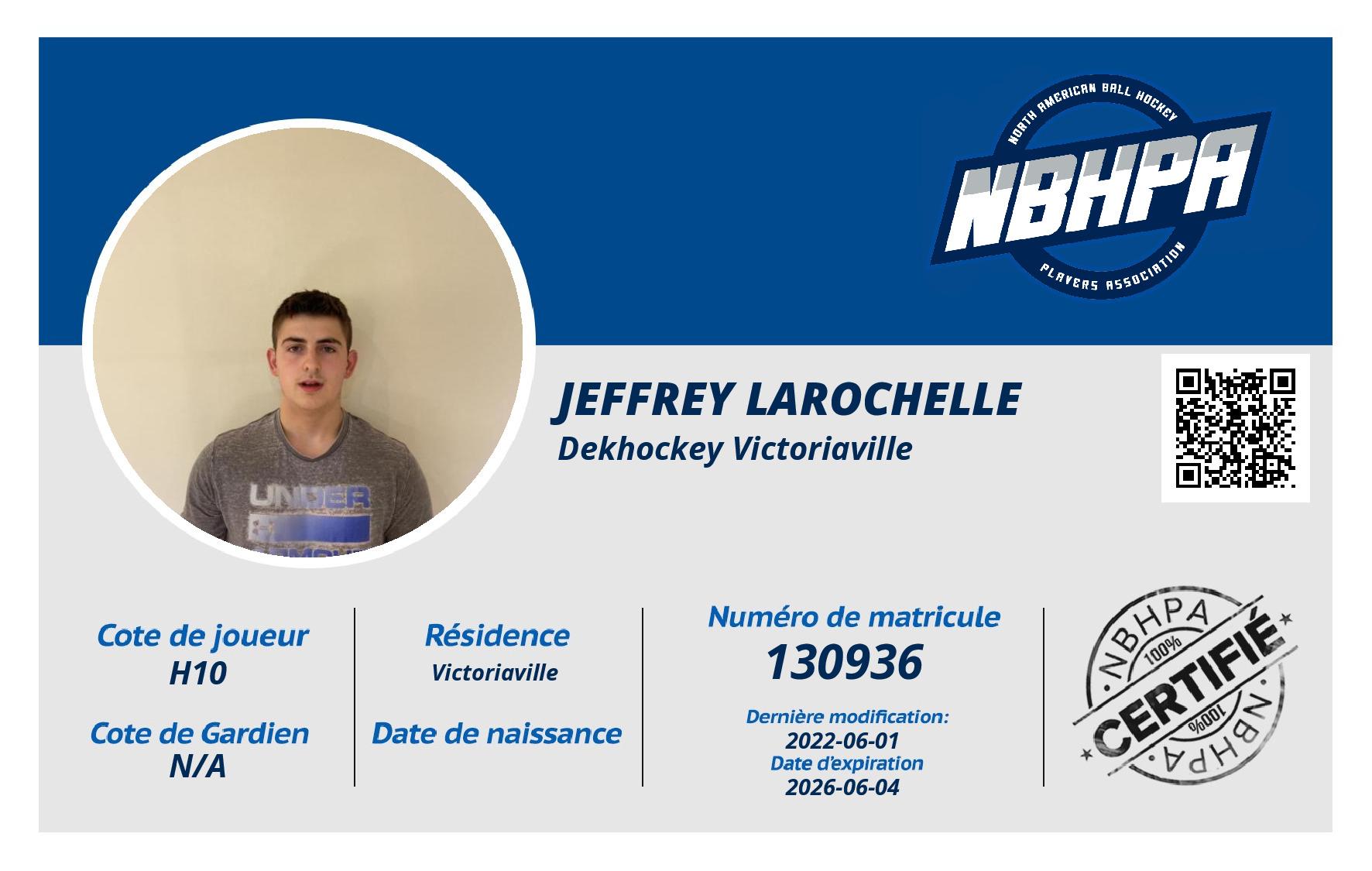 Jeffrey Larochelle