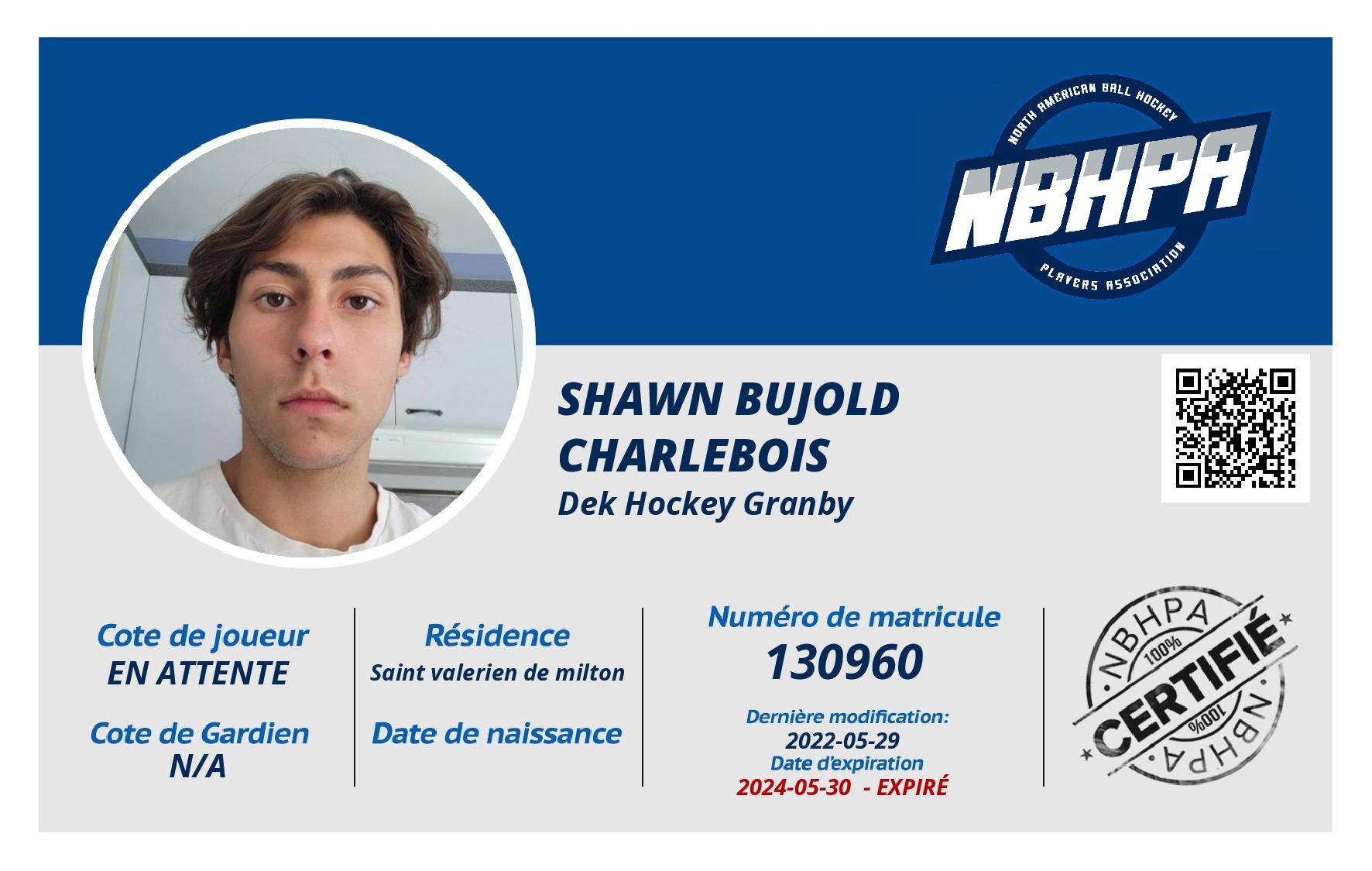 Shawn Bujold charlebois 