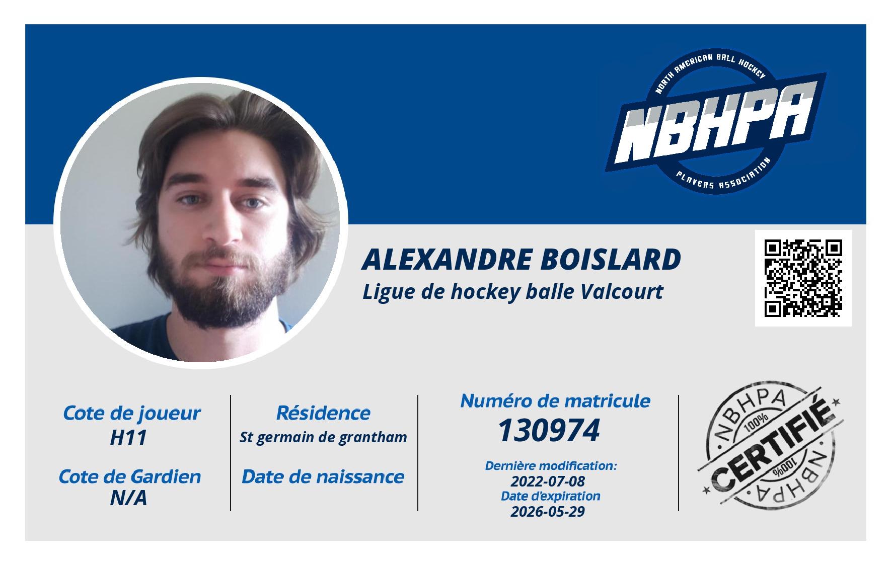 Alexandre Boislard