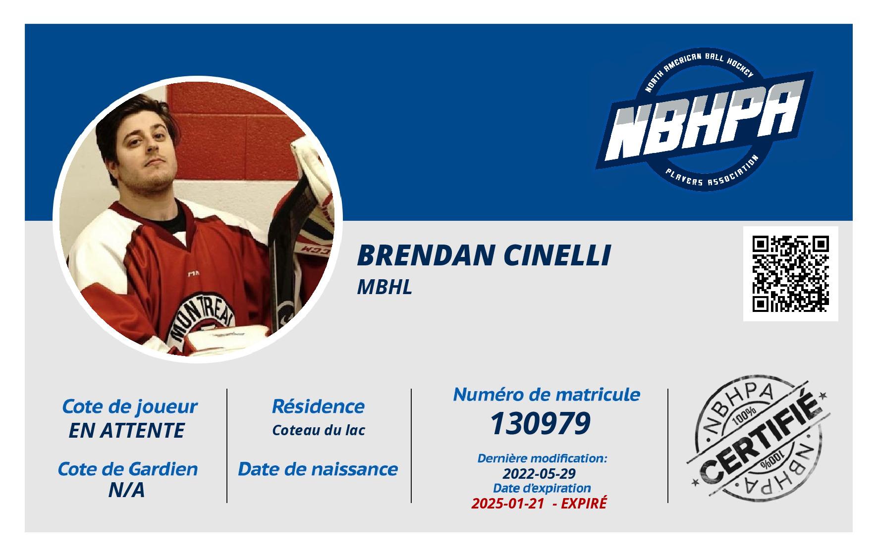Brendan Cinelli