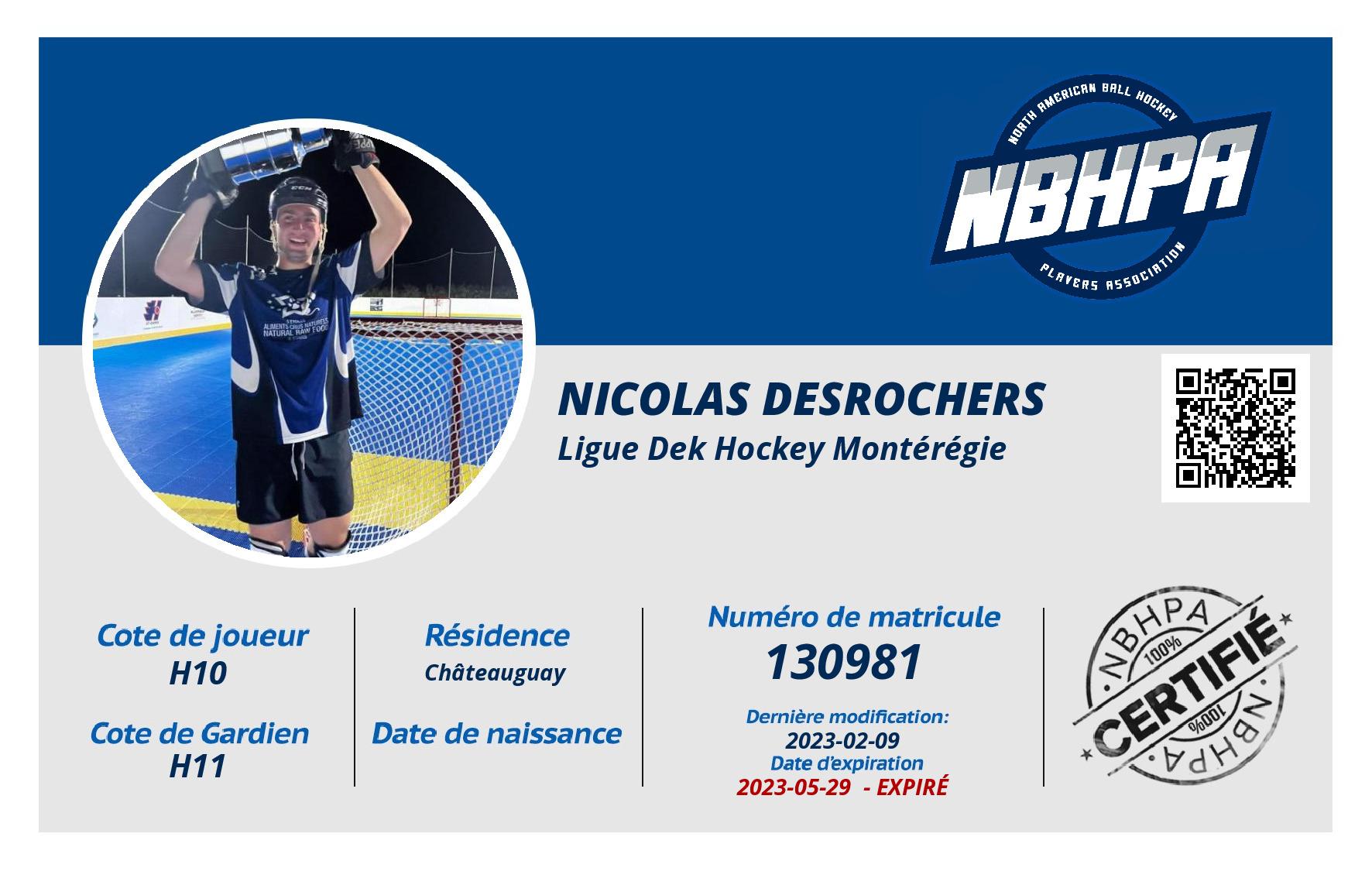 Nicolas Desrochers 