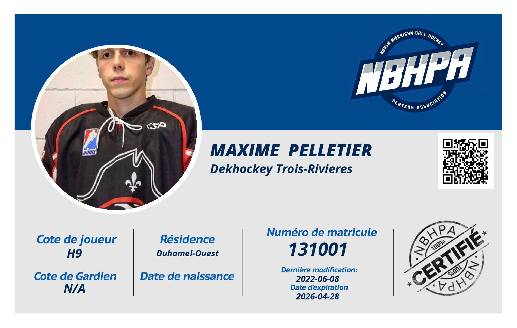 Maxime  Pelletier
