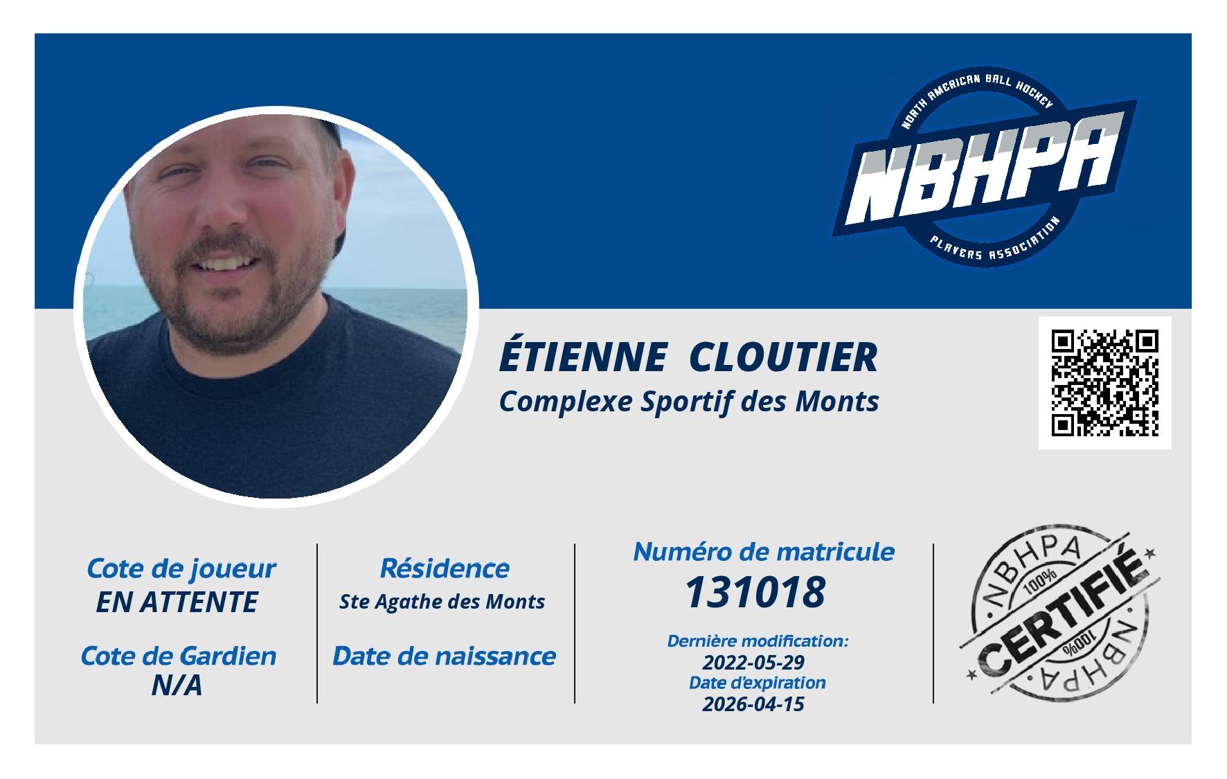 Étienne  Cloutier