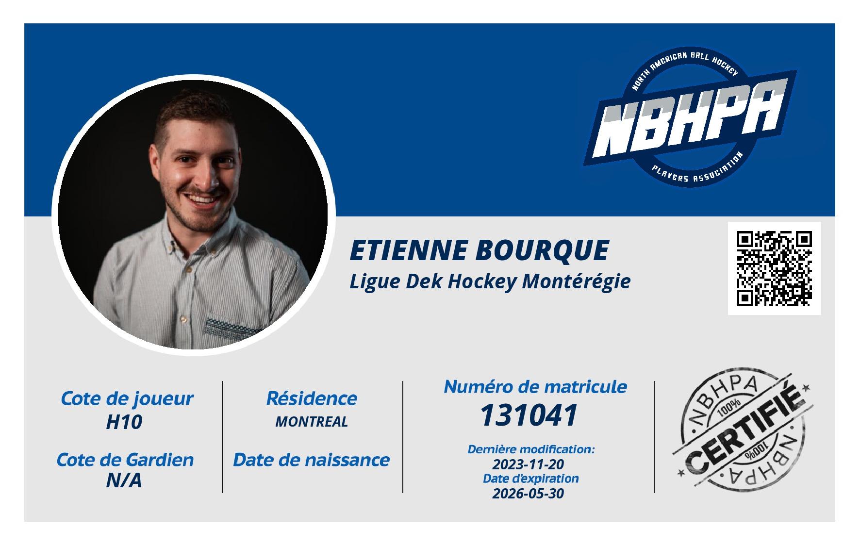 Etienne Bourque