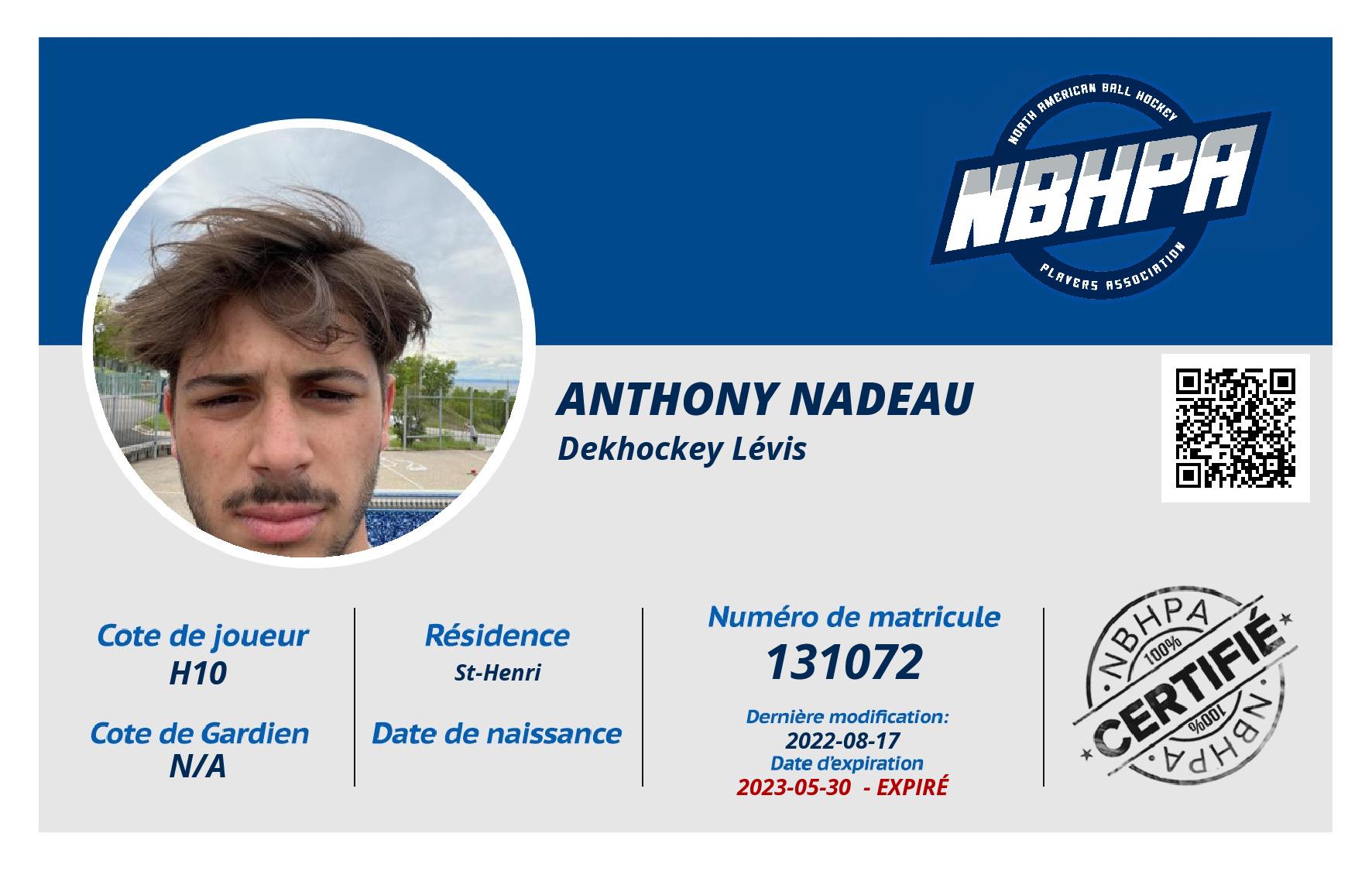 Anthony Nadeau