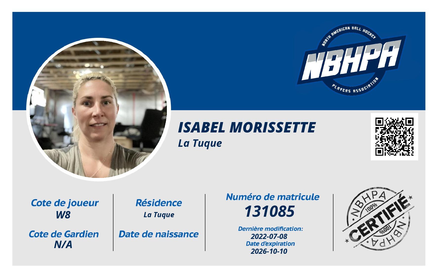 Isabel Morissette