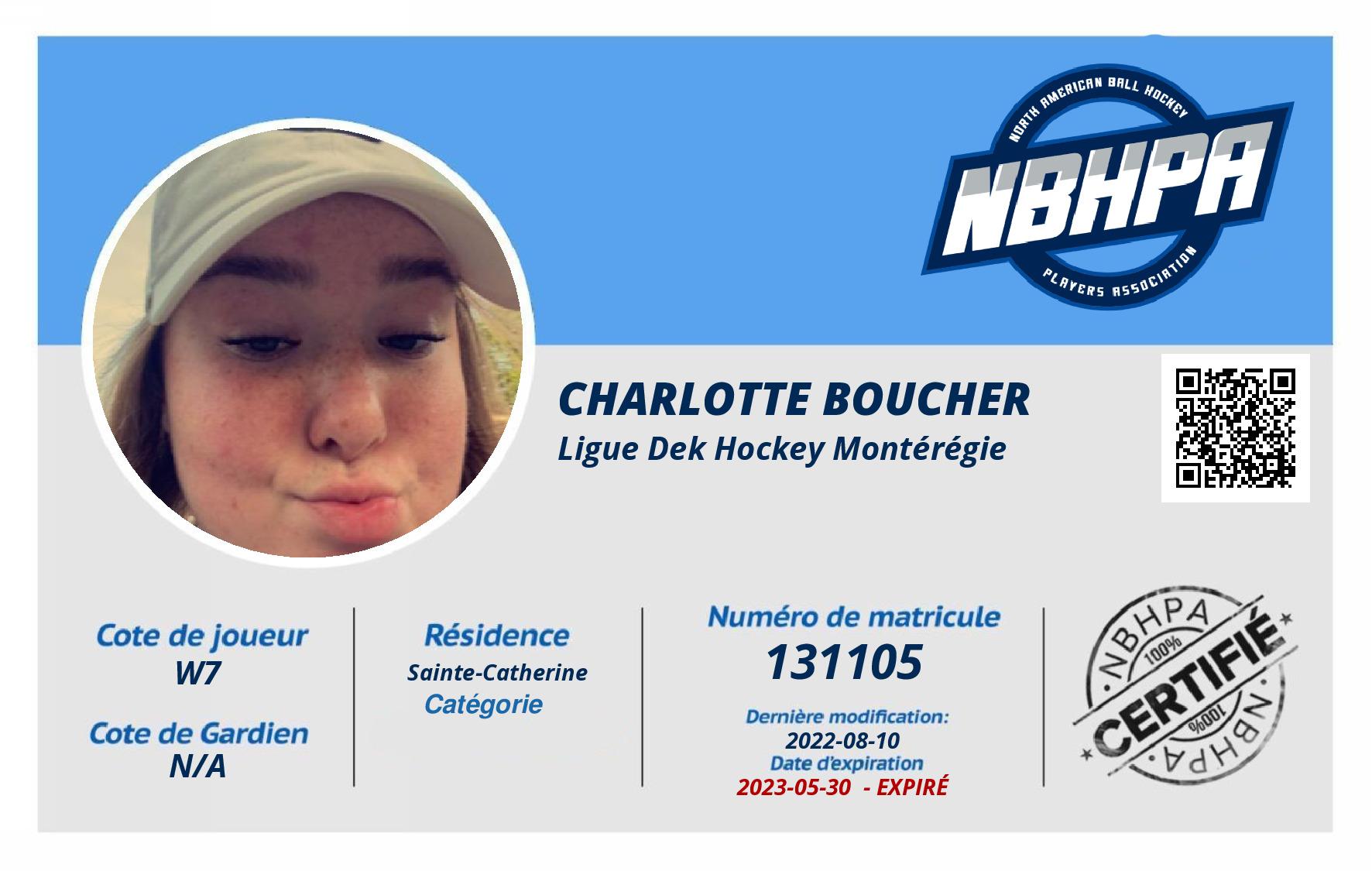 Charlotte Boucher
