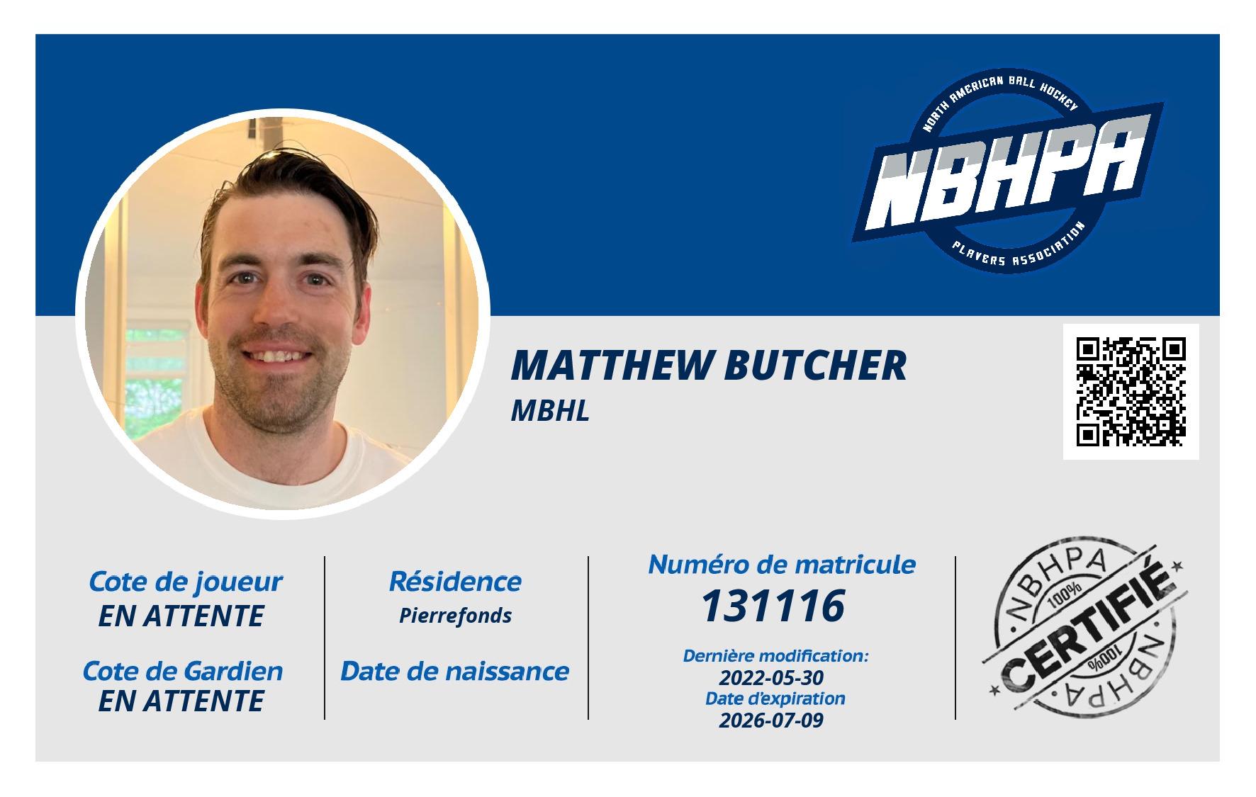 Matthew Butcher 