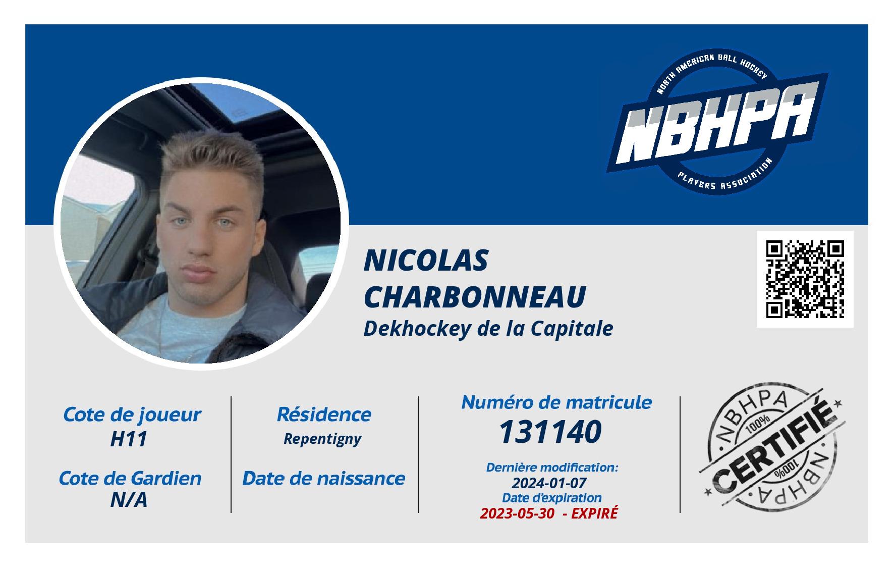 Nicolas  Charbonneau