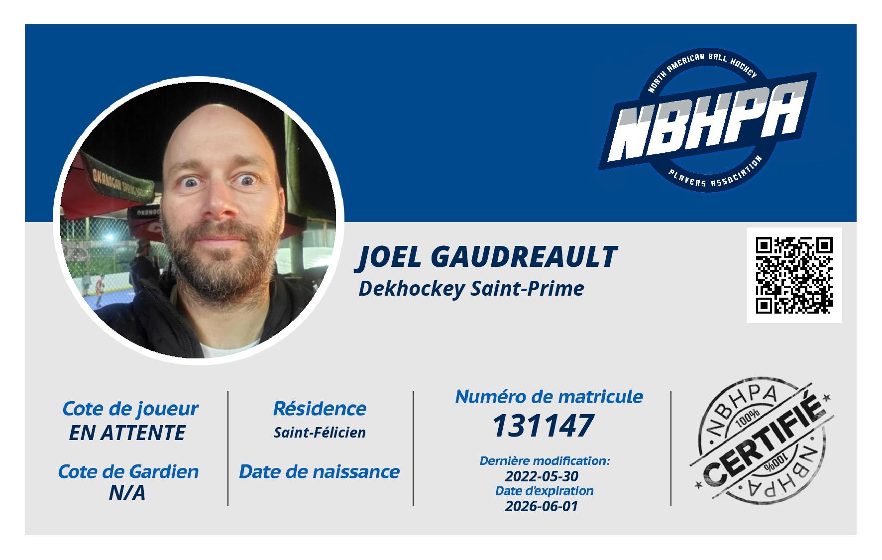 Joel Gaudreault