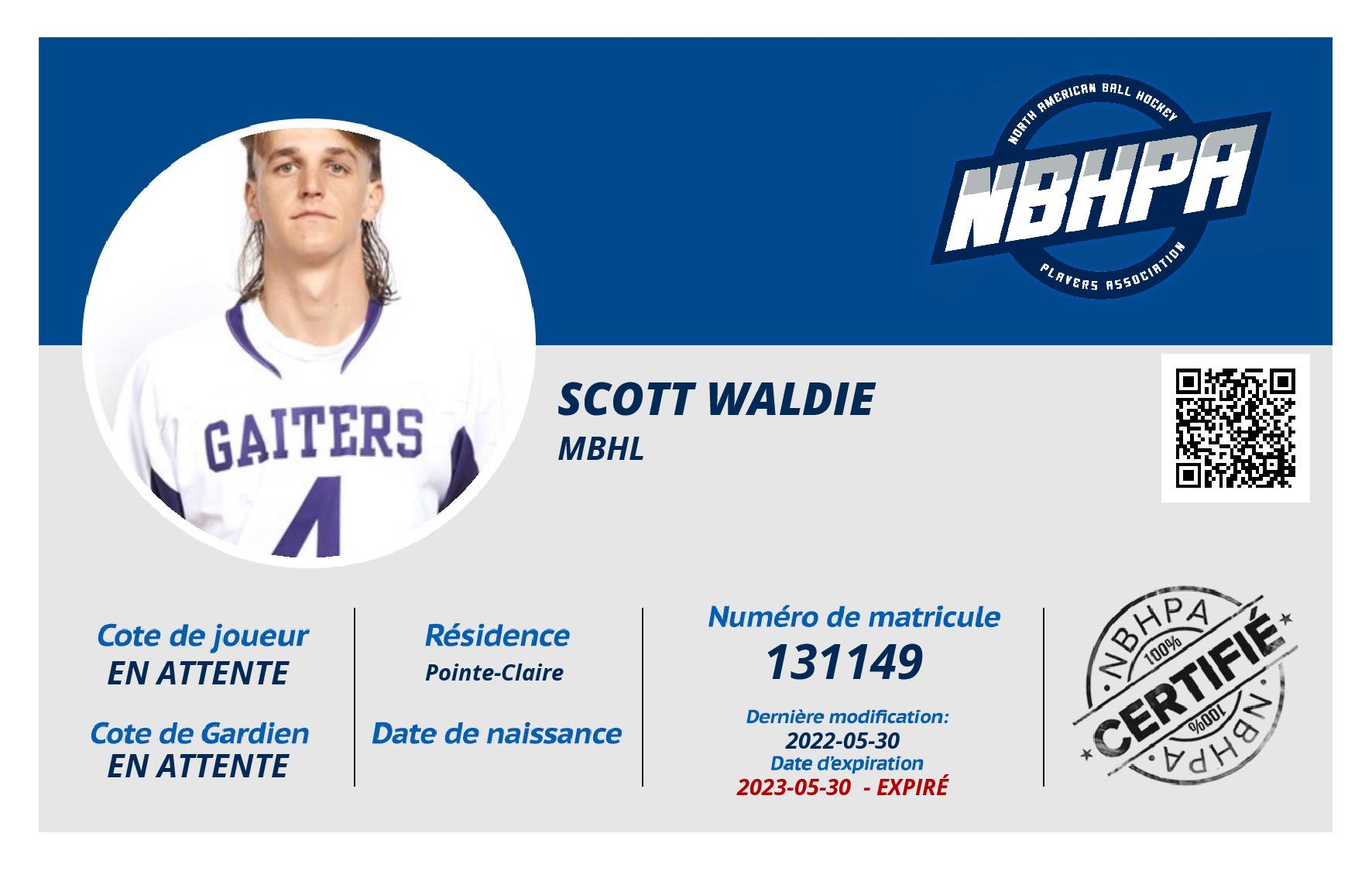 Scott Waldie