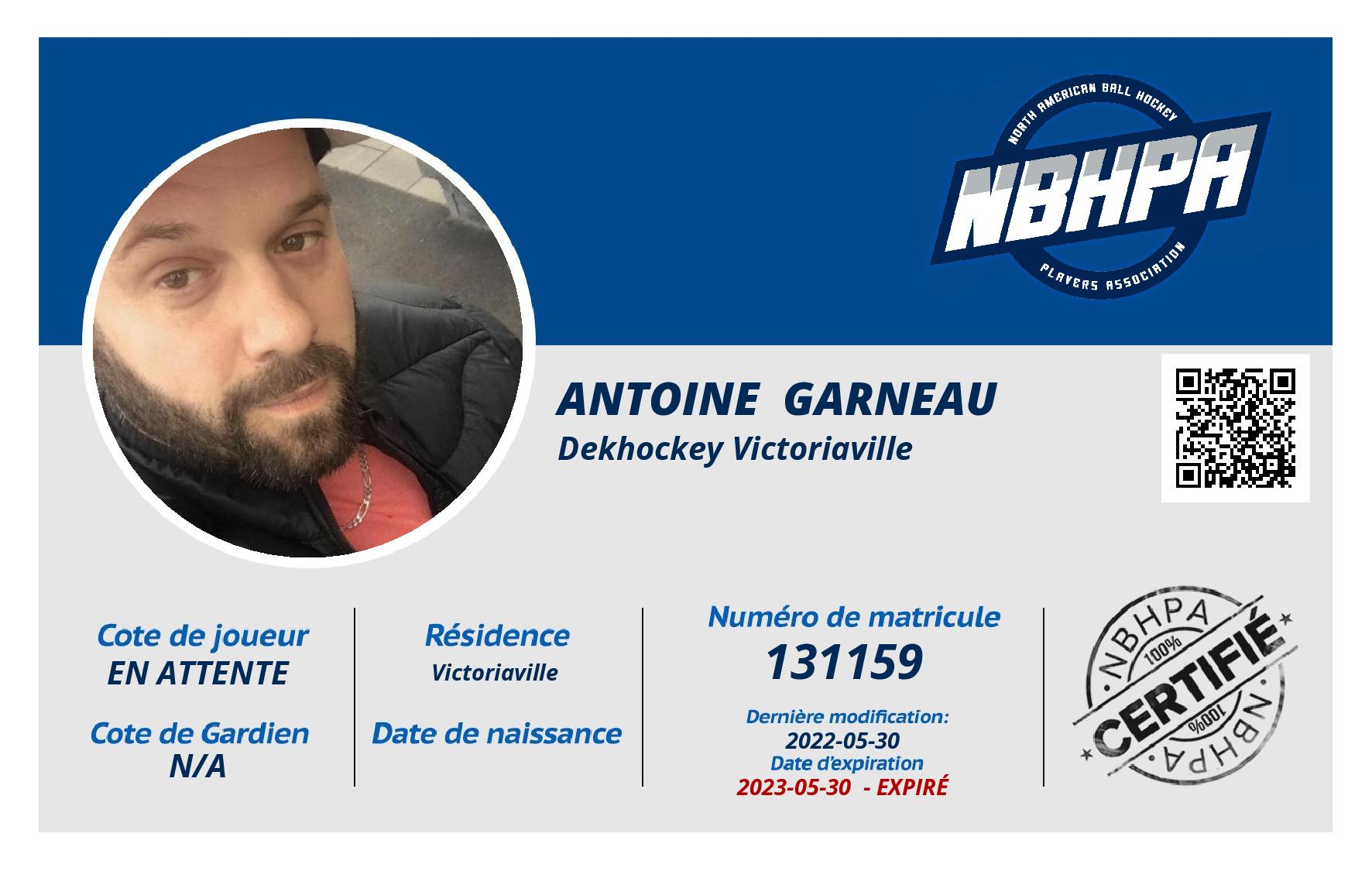 Antoine  Garneau 