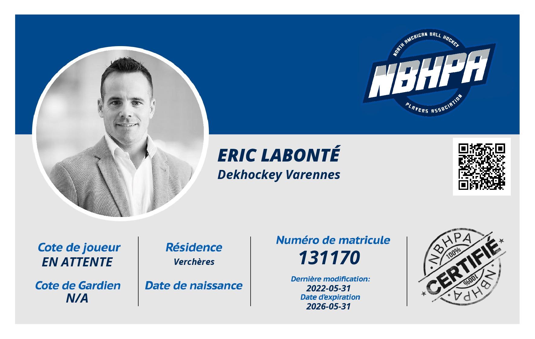 Eric Labonté