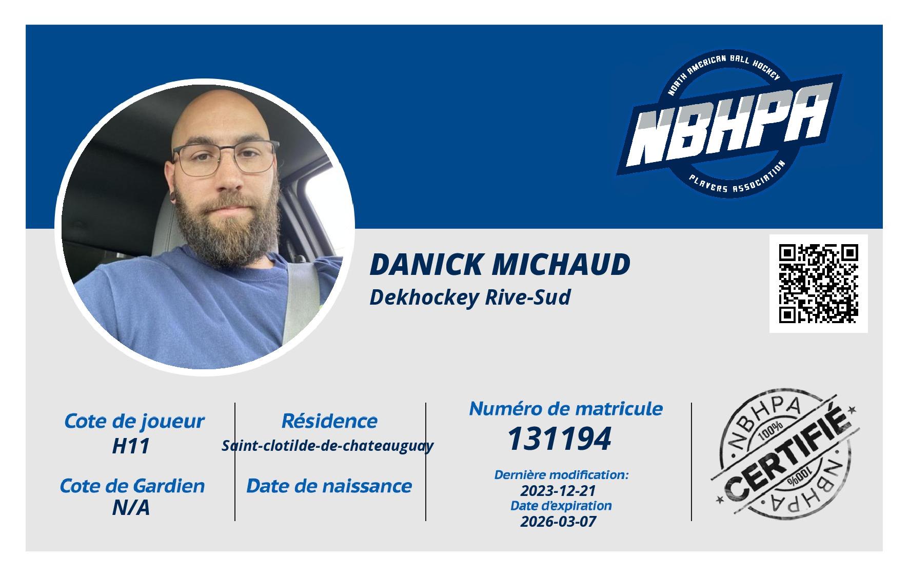Danick Michaud