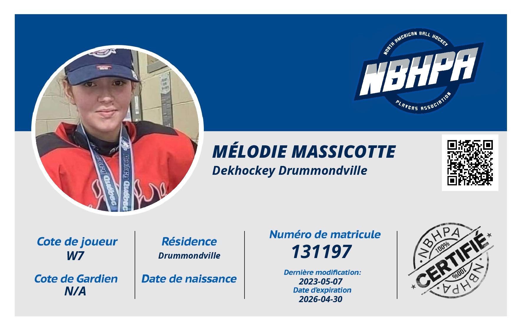Mélodie Massicotte