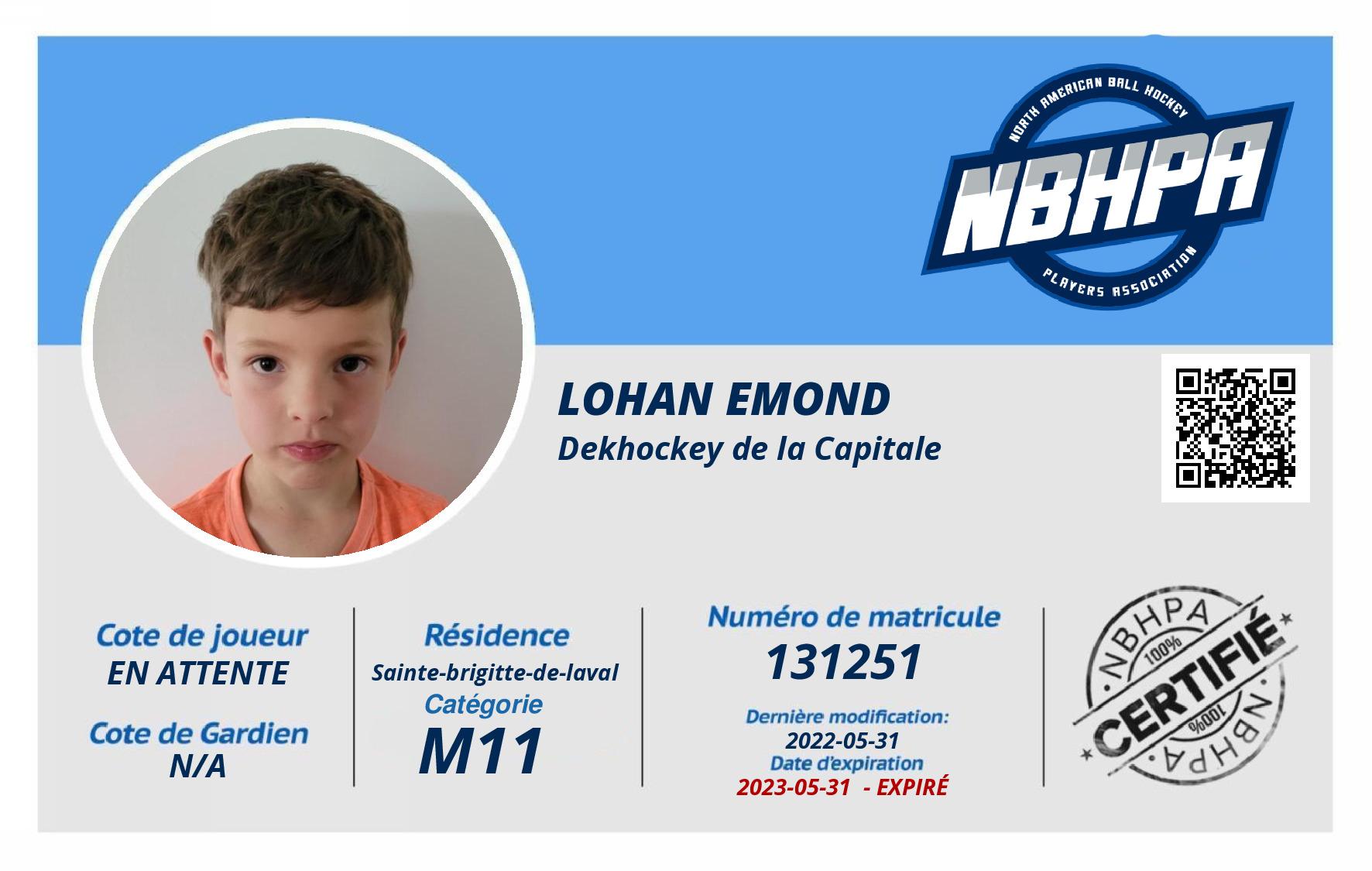 Lohan Emond 