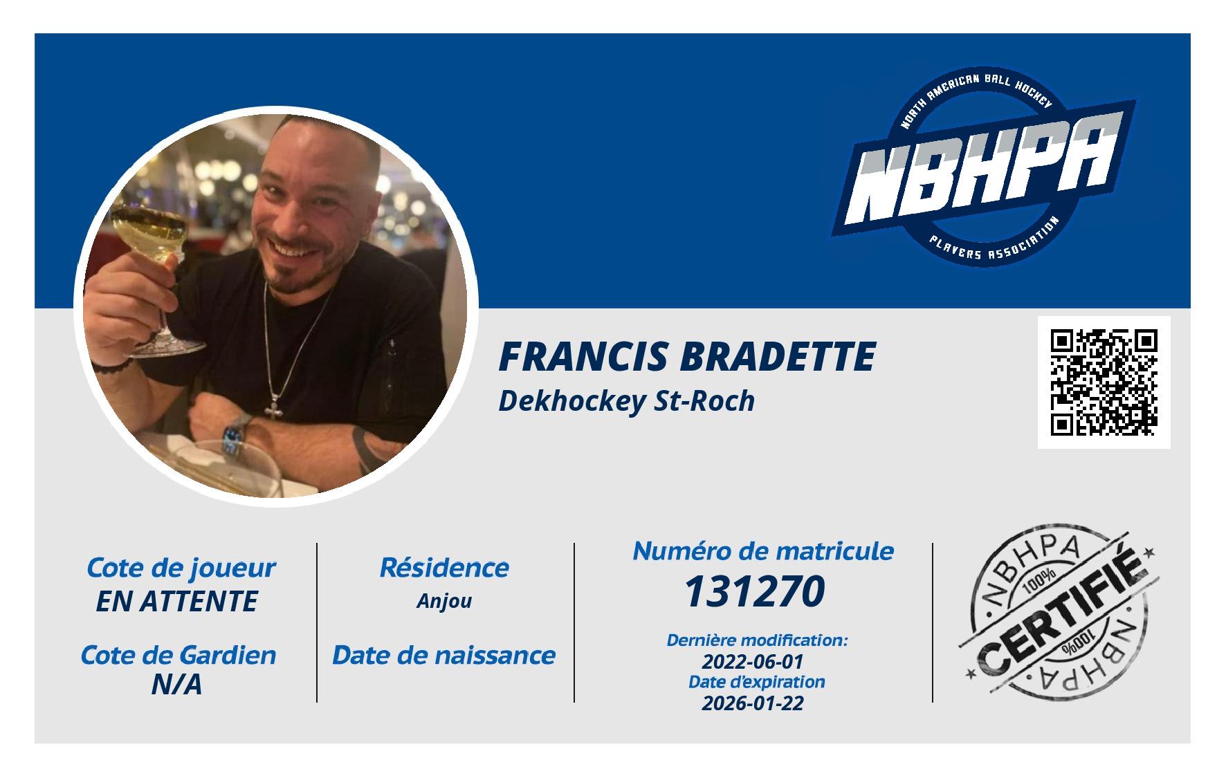 Francis Bradette