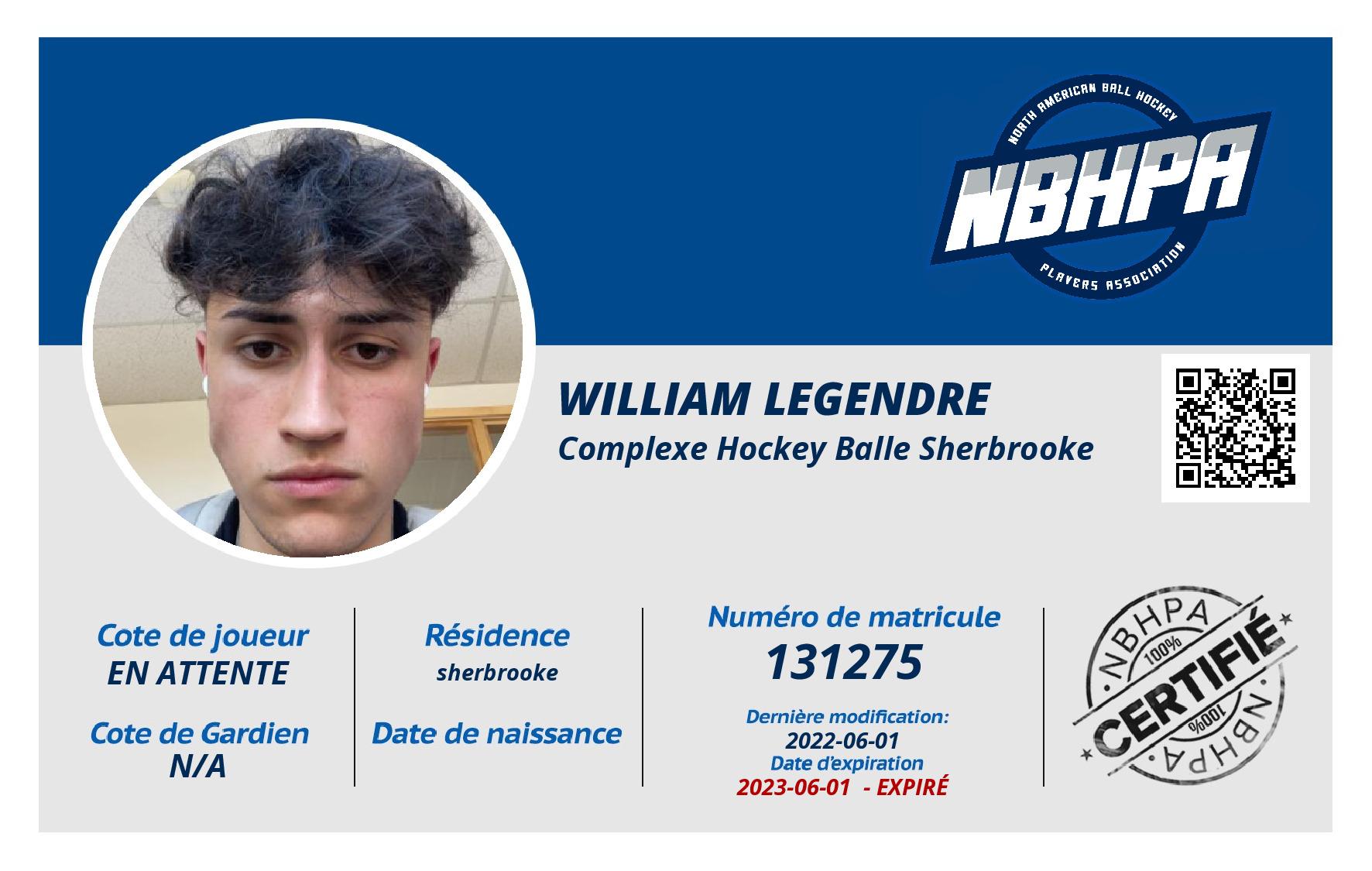 William Legendre