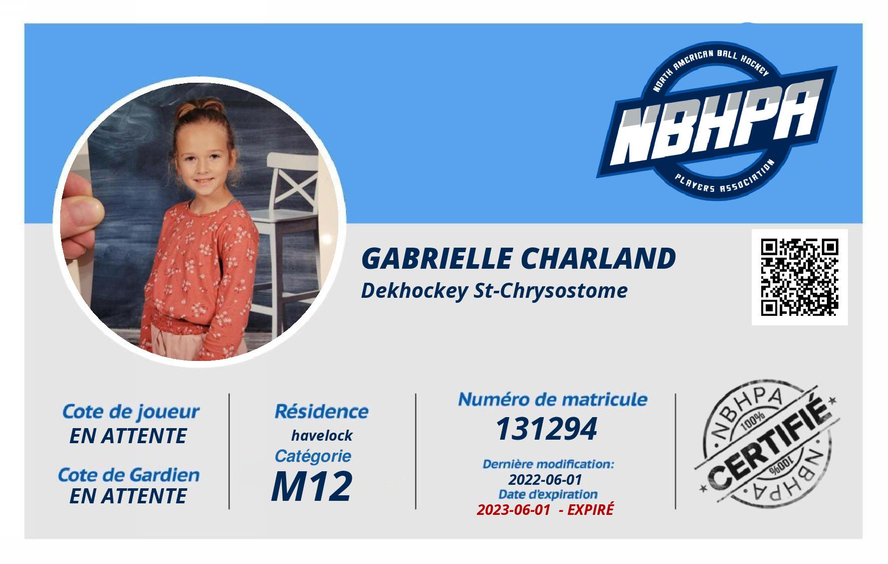 Gabrielle Charland