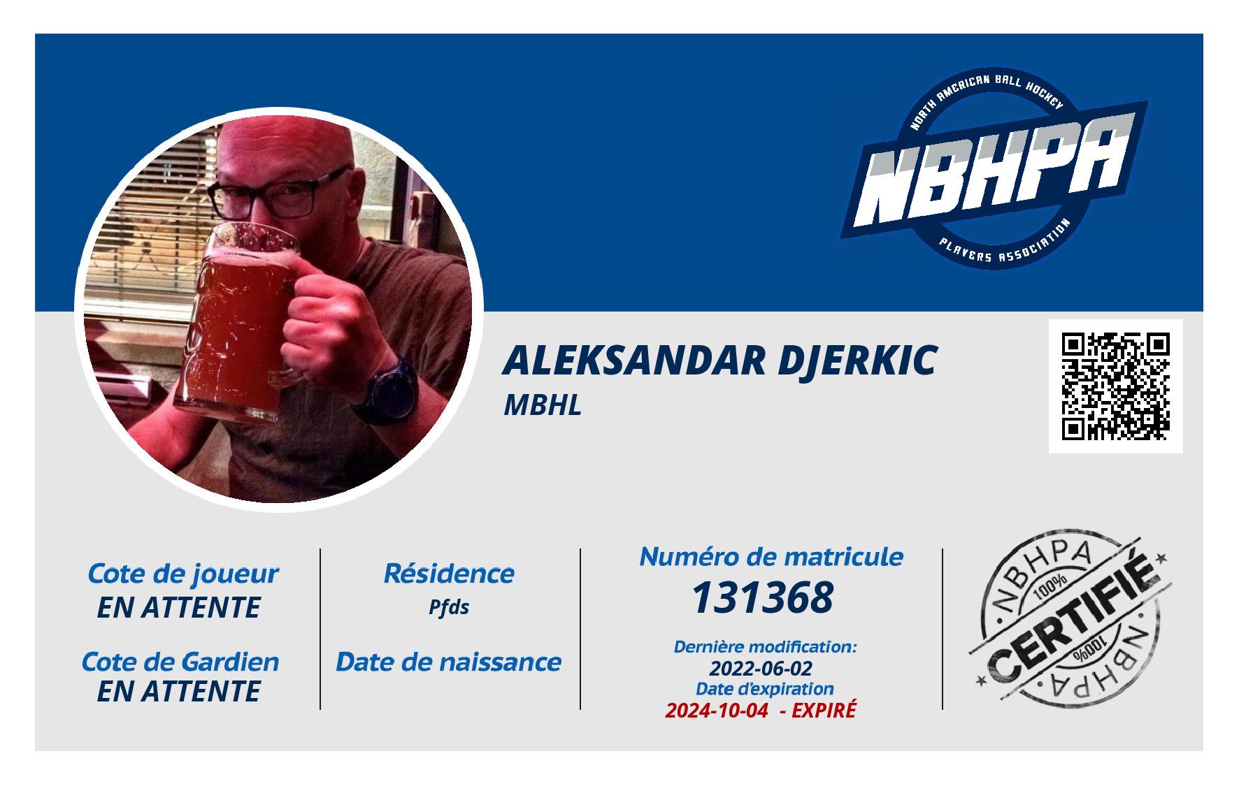 Aleksandar Djerkic