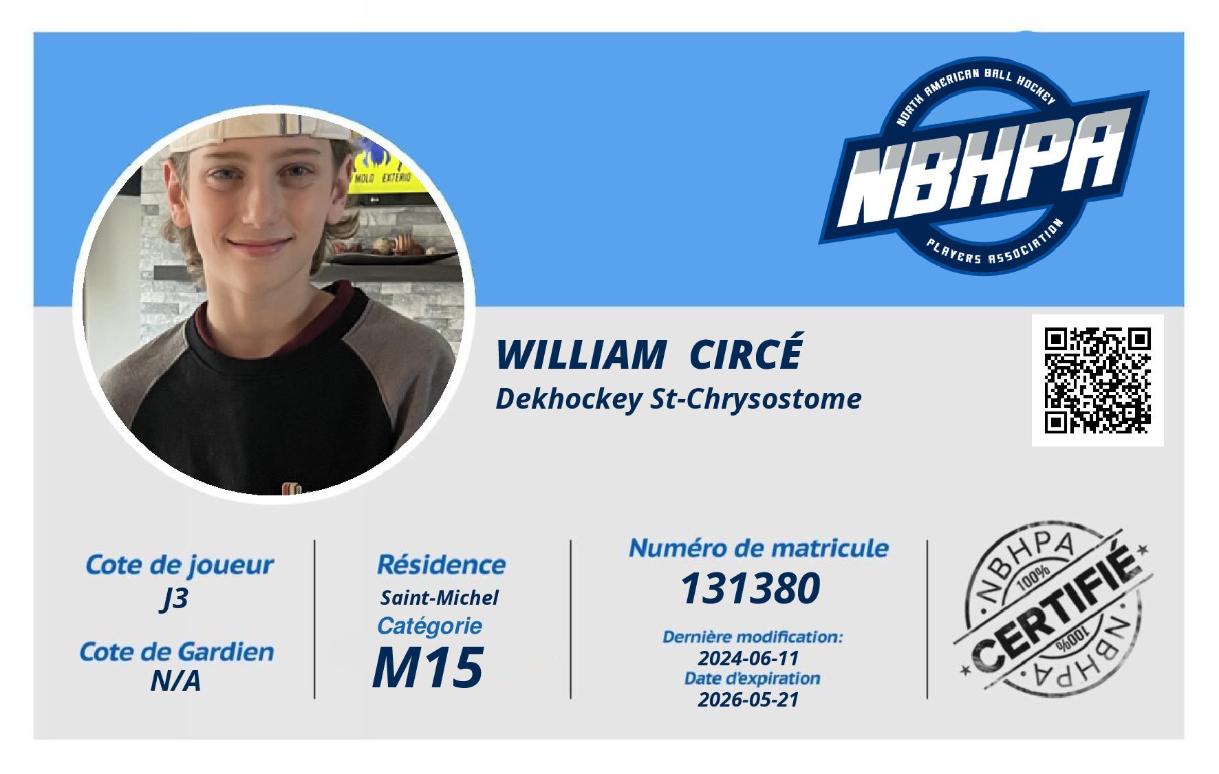 William  Circé