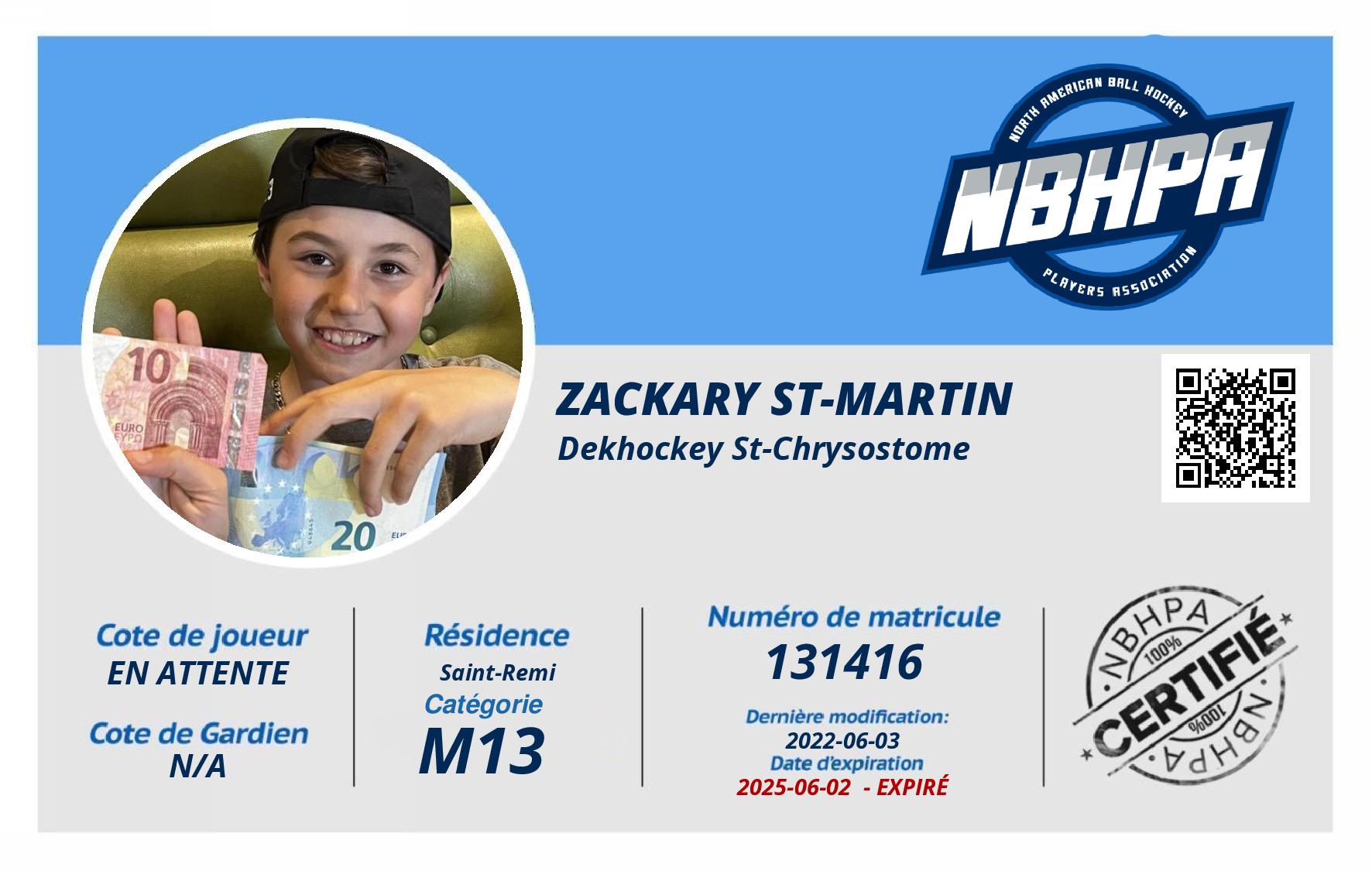 Zackary St-Martin