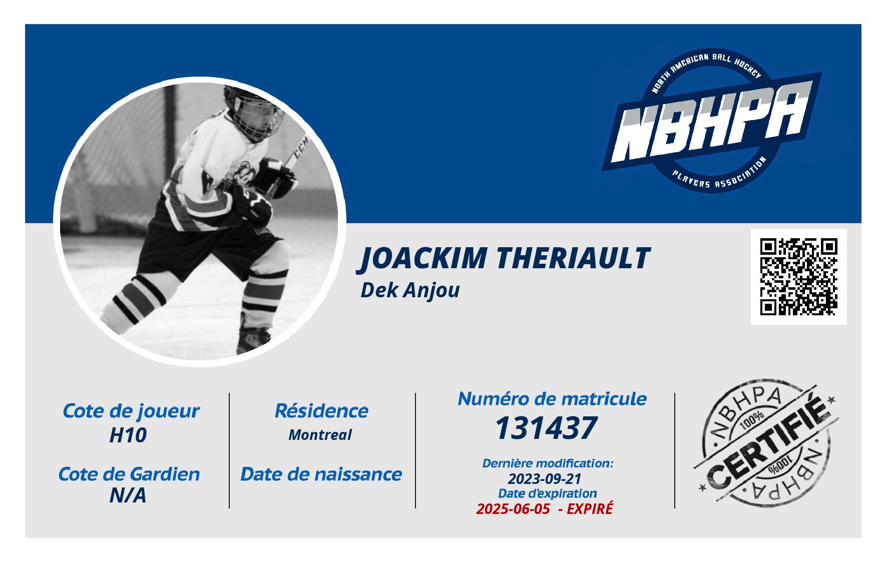 Joackim Theriault