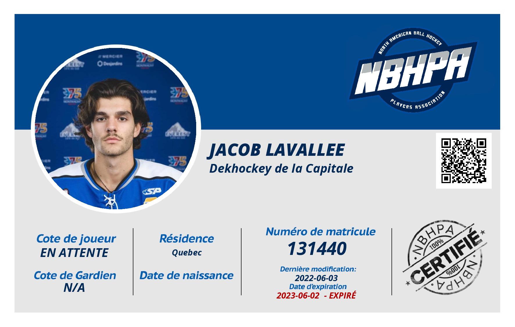 Jacob Lavallee