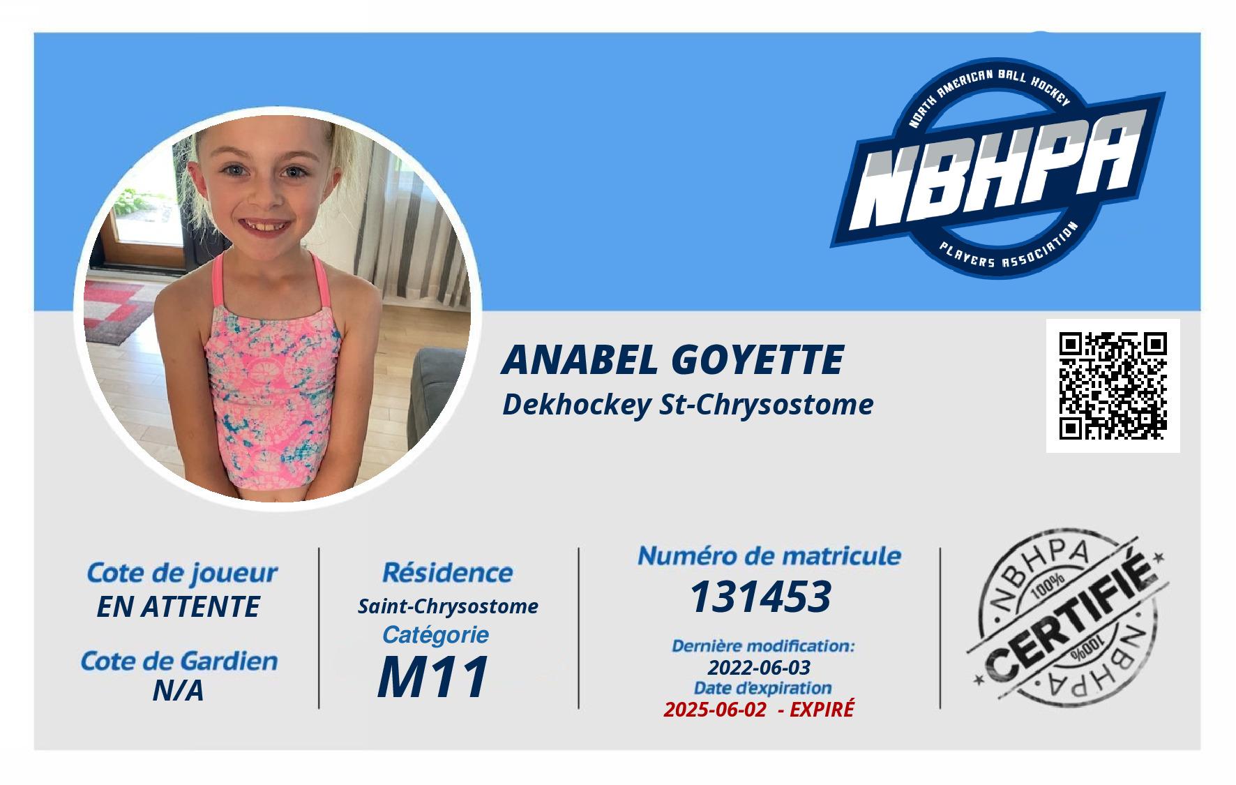 Anabel Goyette