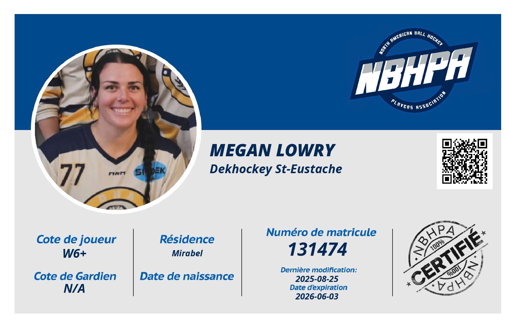 Megan Lowry