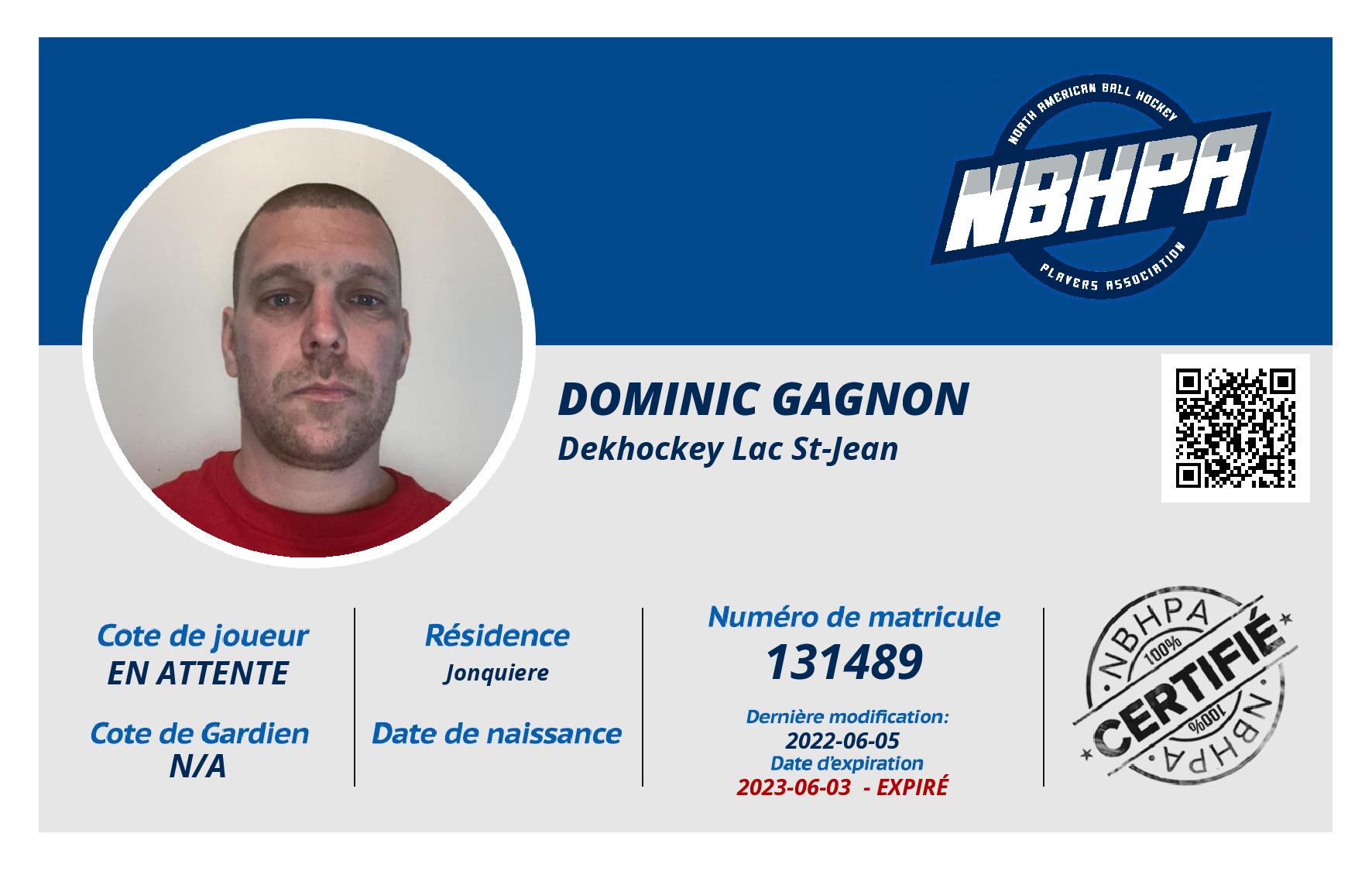 Dominic Gagnon