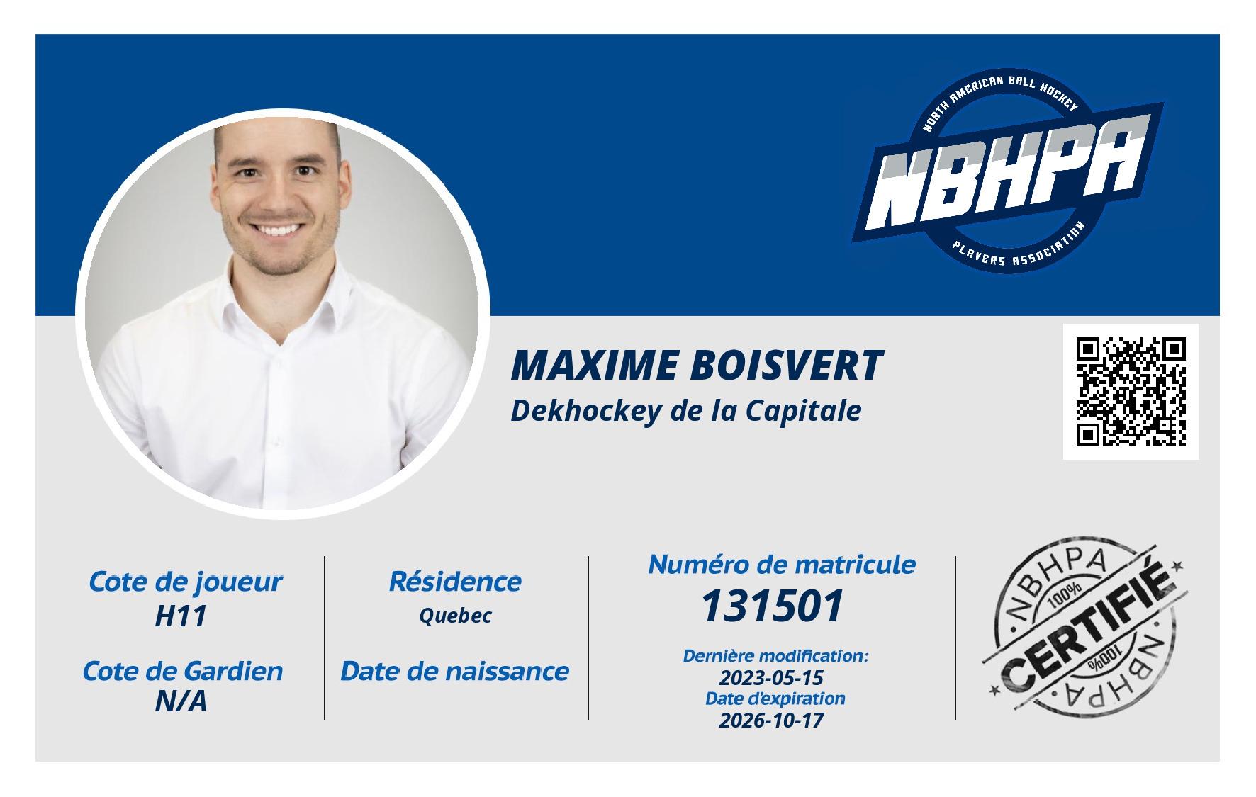 Maxime Boisvert