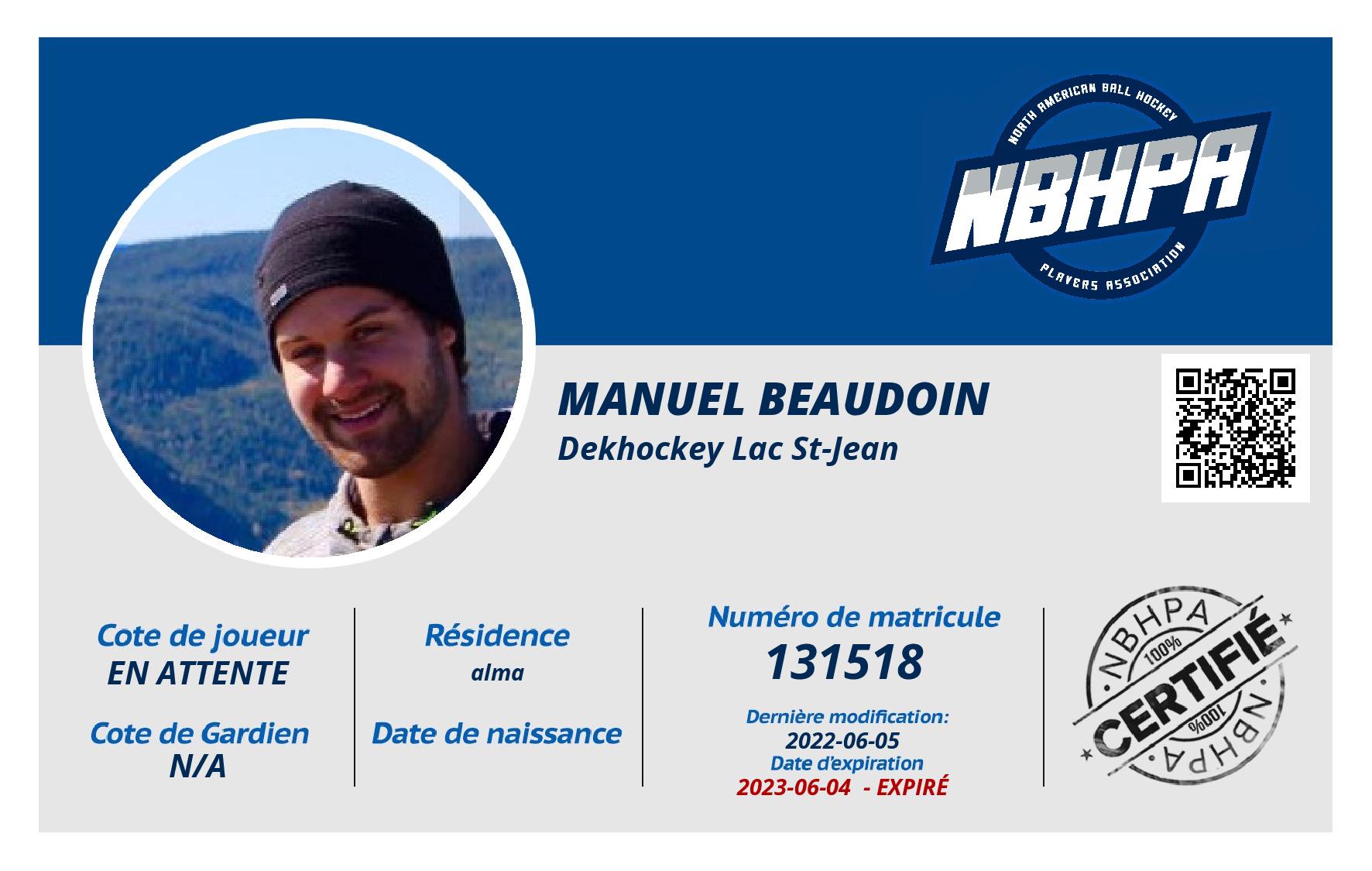 Manuel Beaudoin