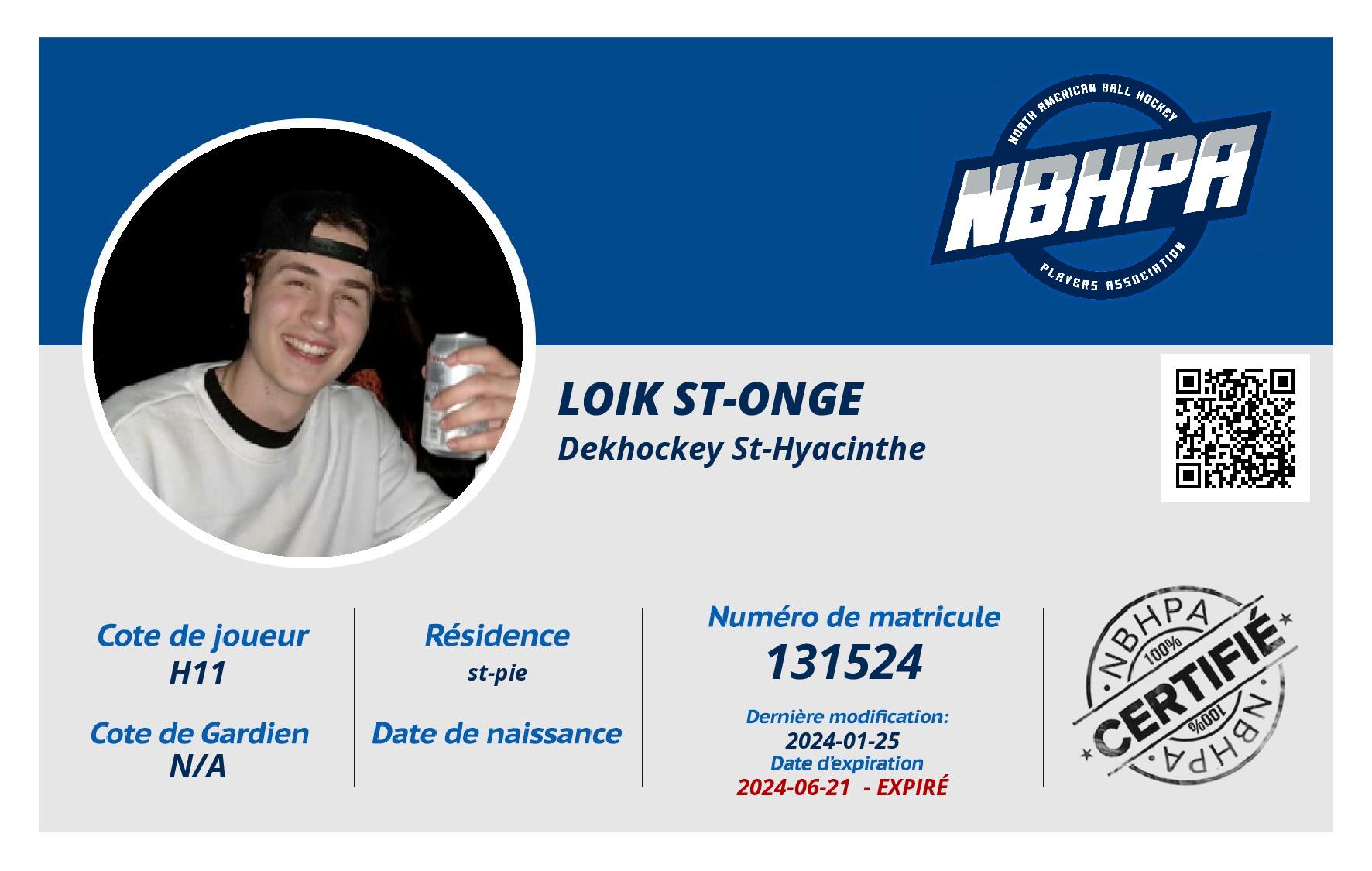 Loik St-onge
