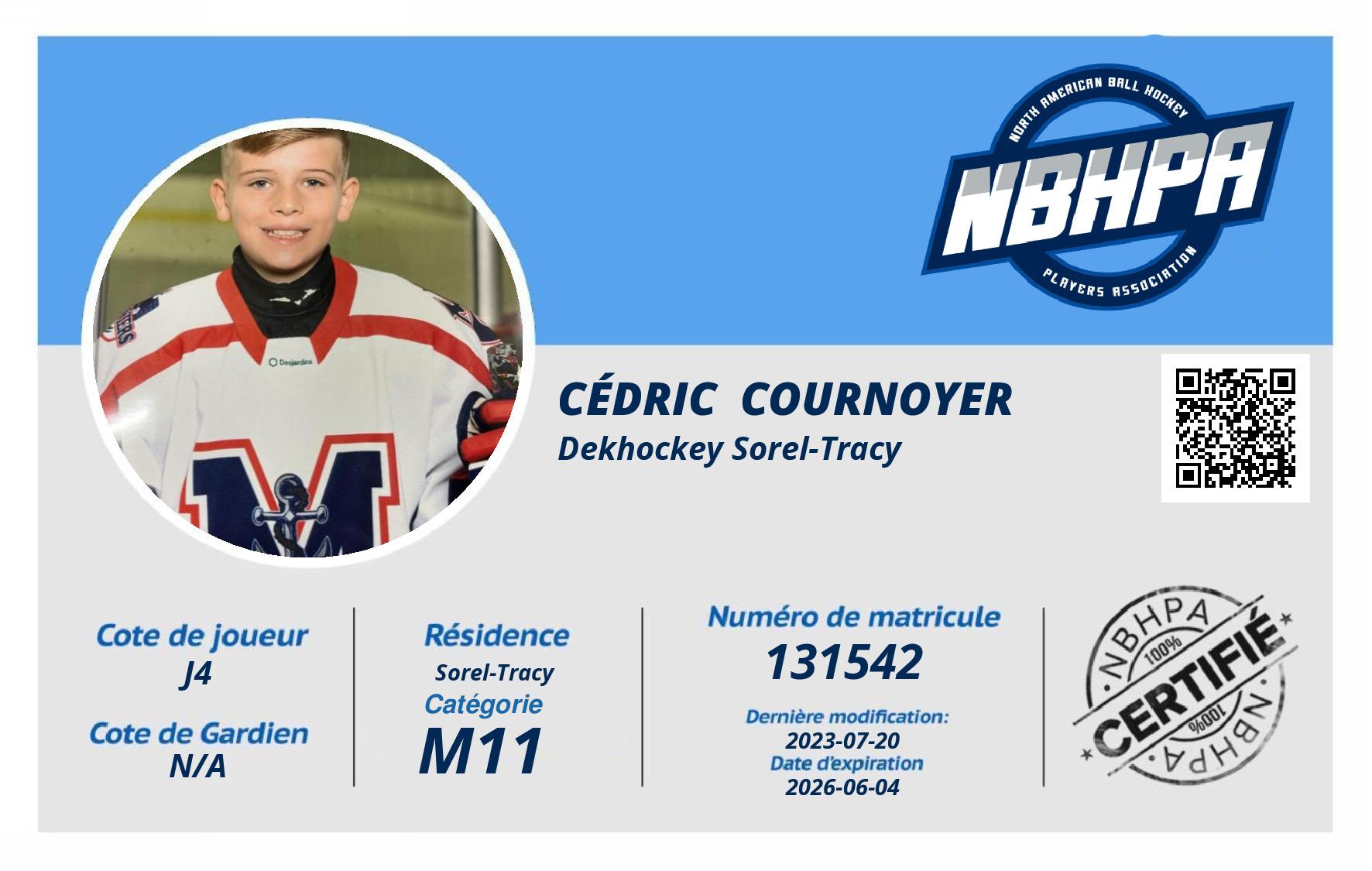 Cédric  Cournoyer 