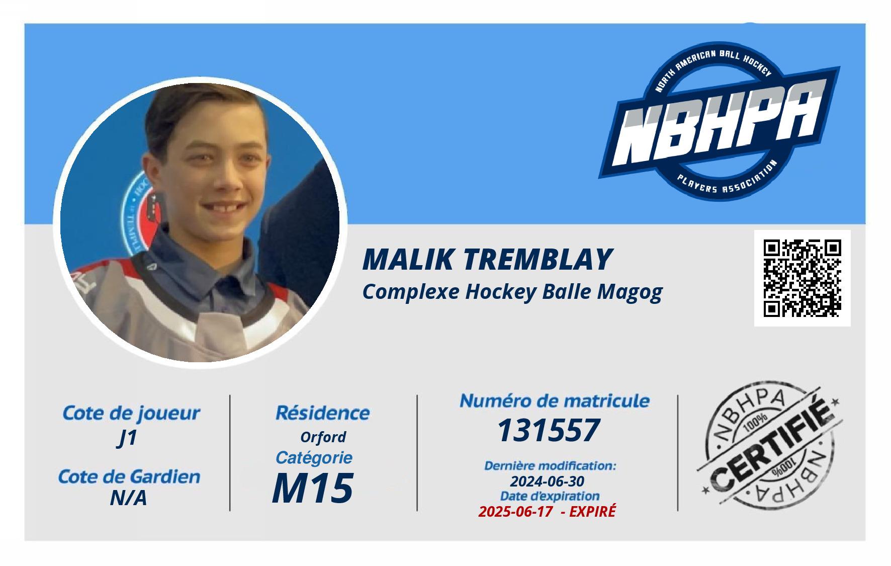 Malik Tremblay