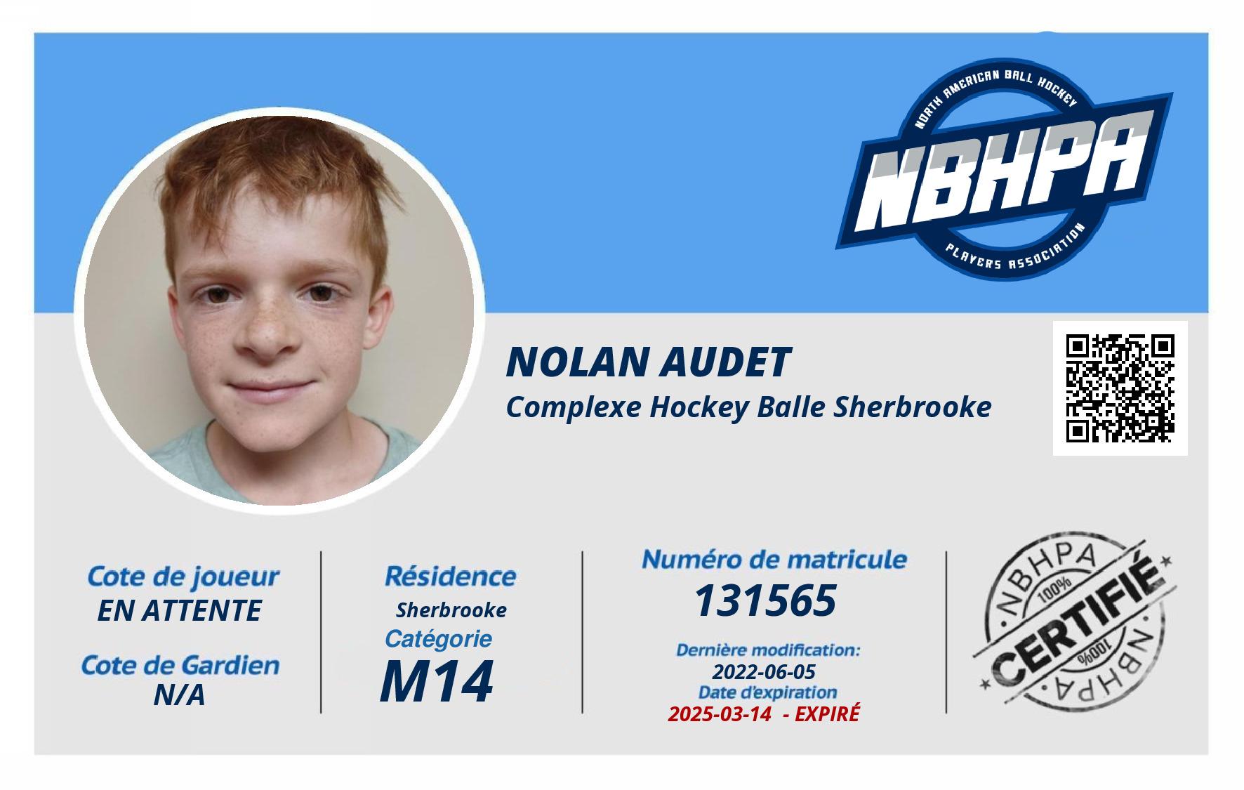 Nolan Audet
