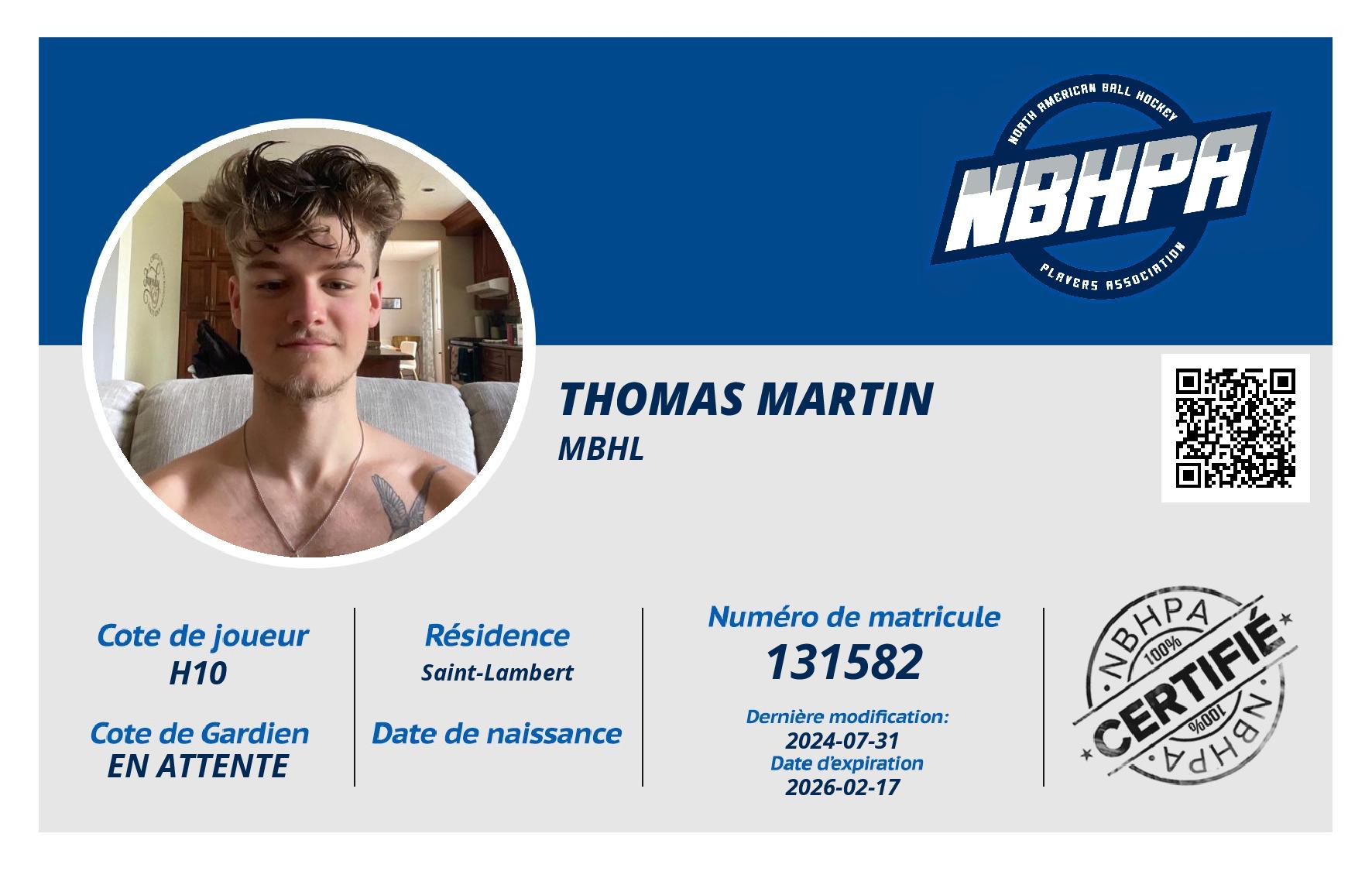 Thomas Martin