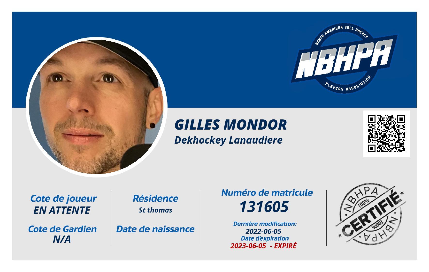 Gilles Mondor 
