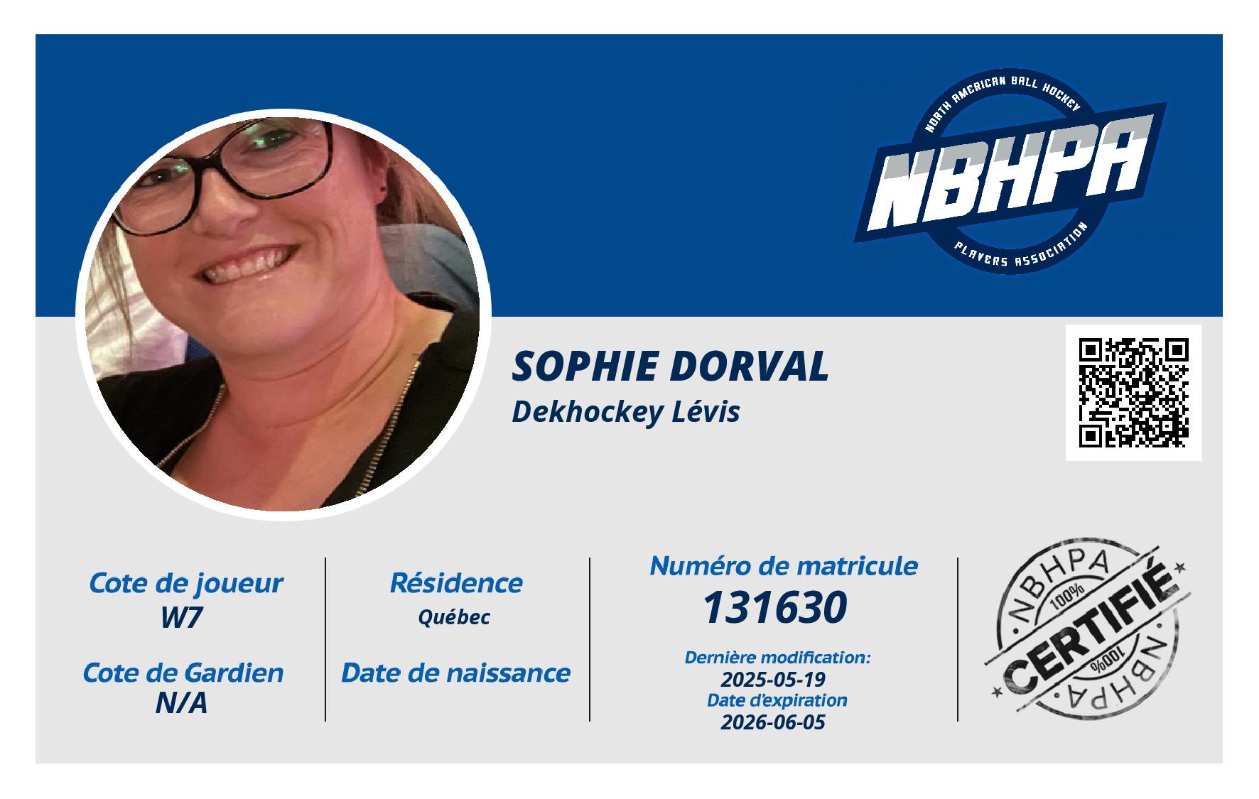 Sophie Dorval