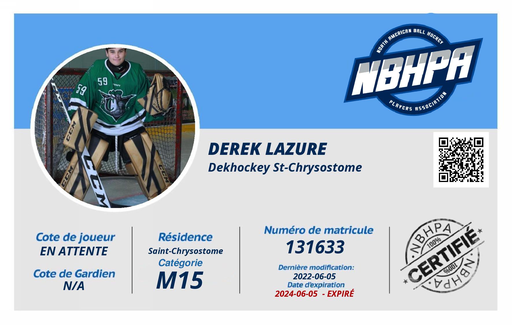 Derek Lazure
