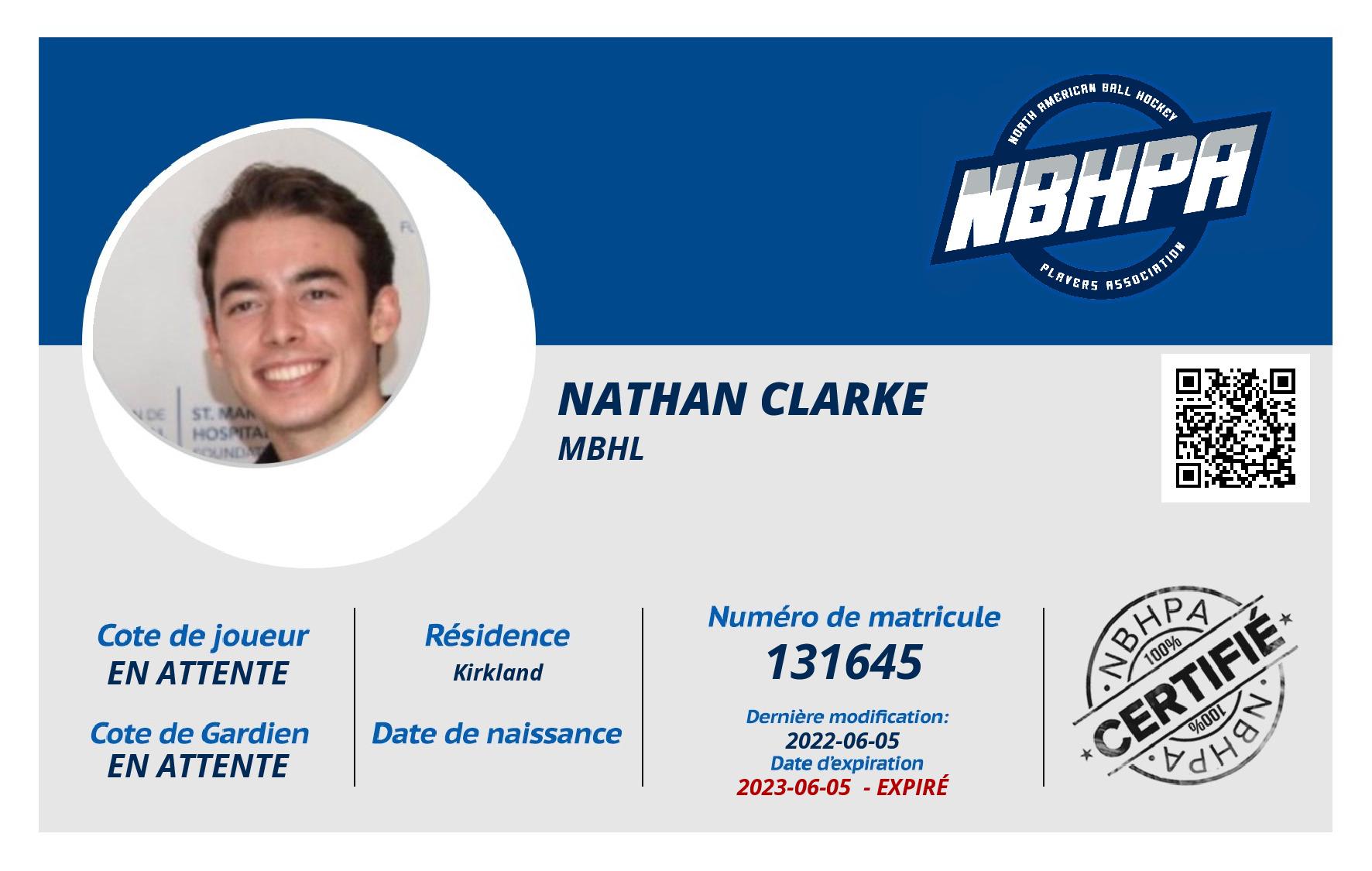 Nathan Clarke