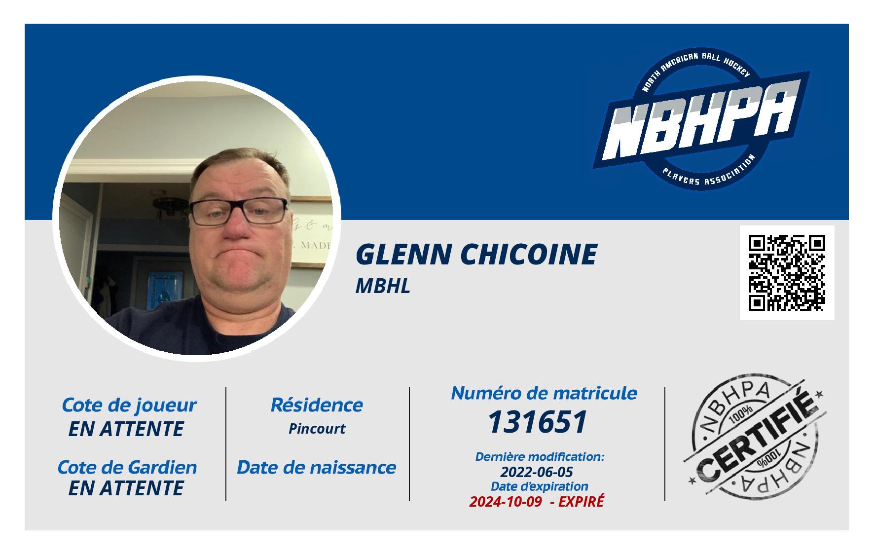 Glenn Chicoine 