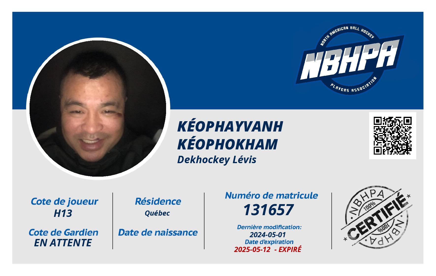 Kéophayvanh  Kéophokham 