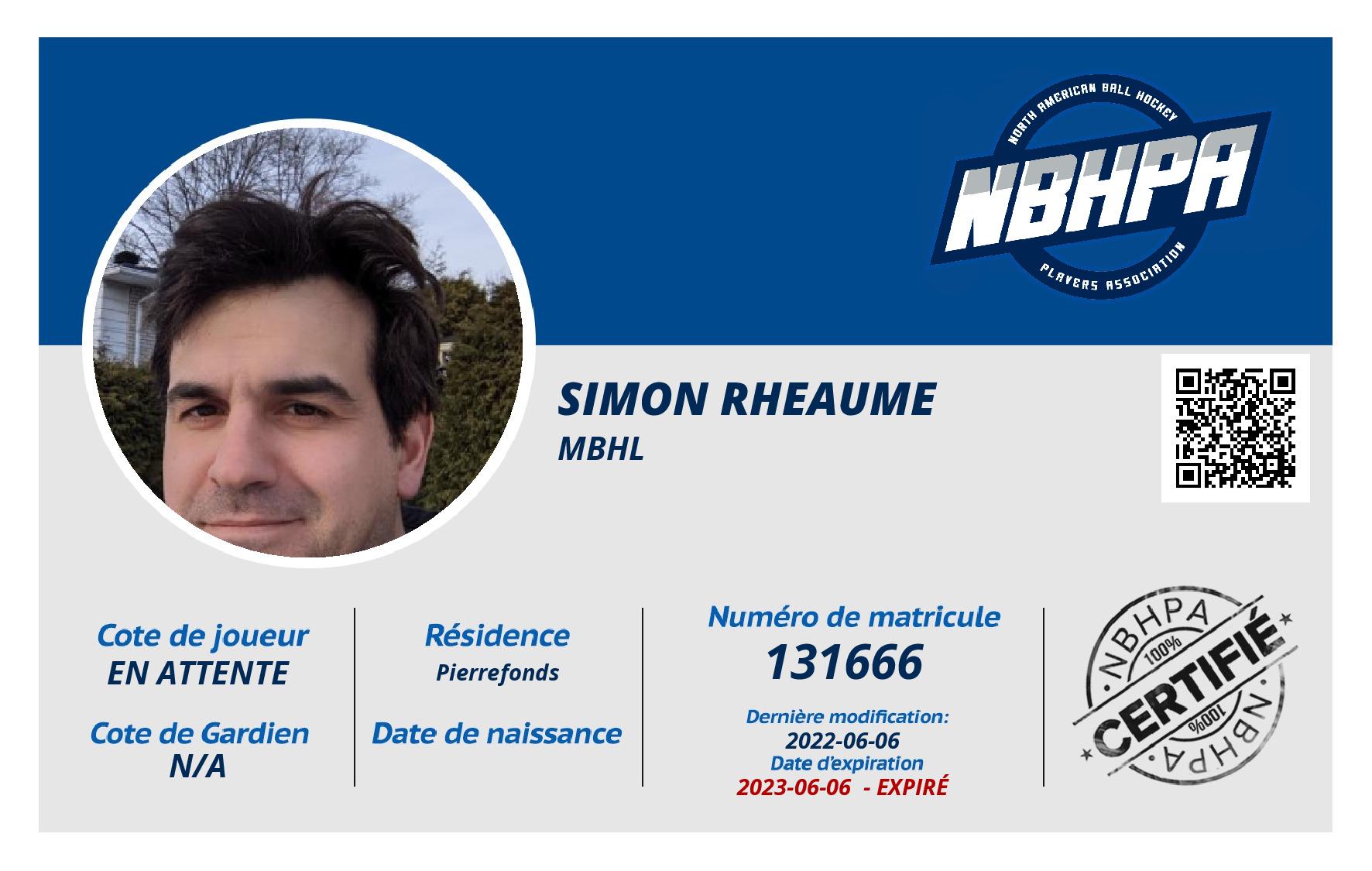 Simon Rheaume