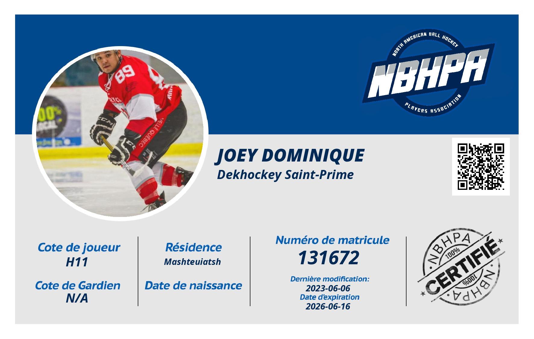 Joey Dominique