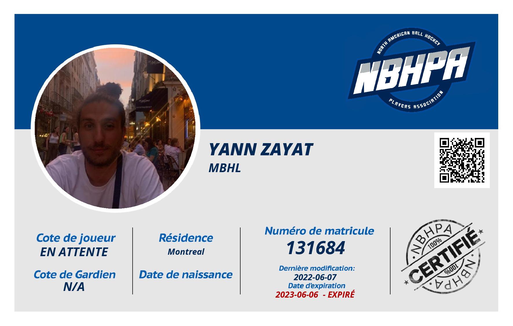 Yann Zayat