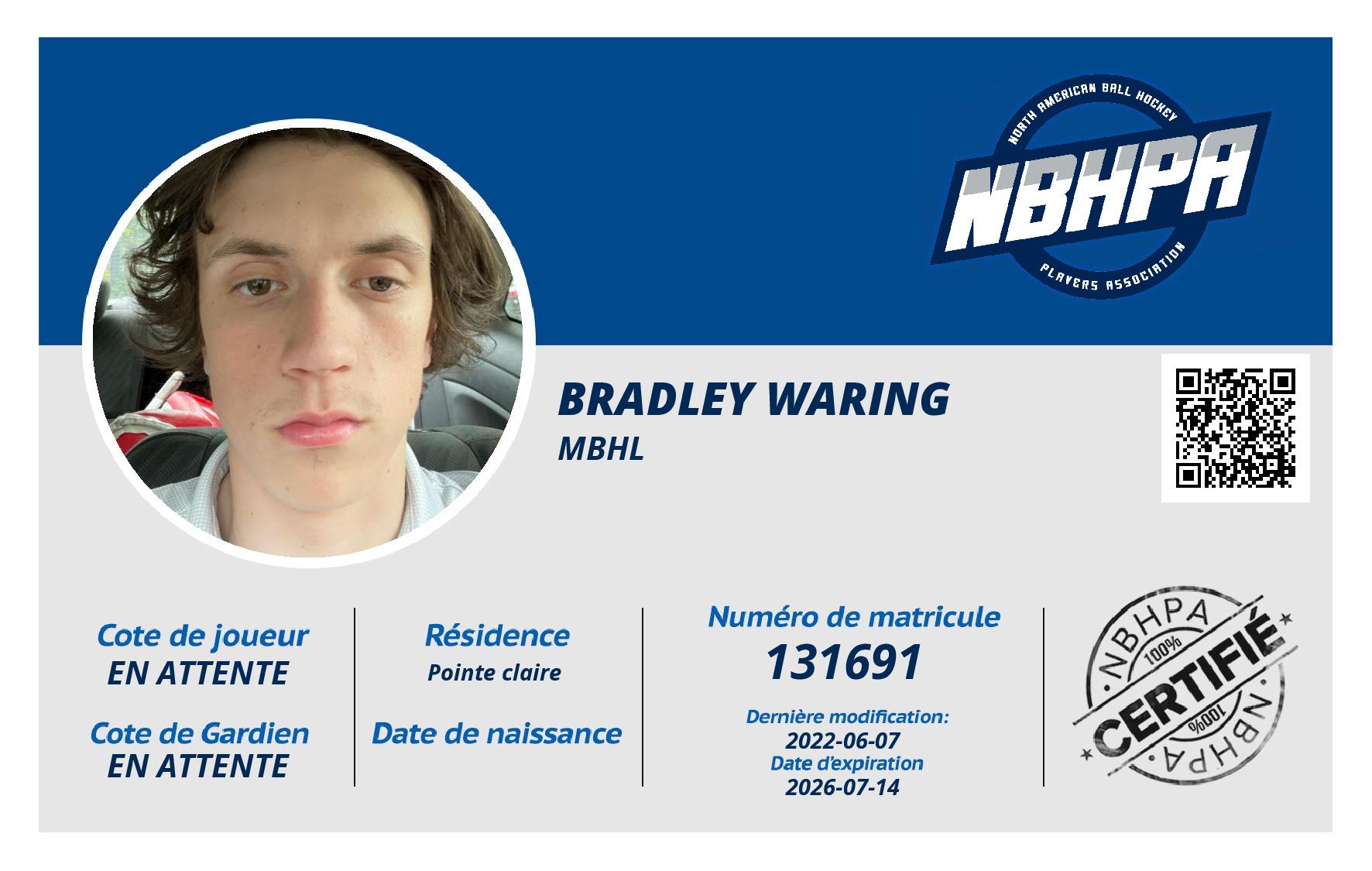 Bradley Waring