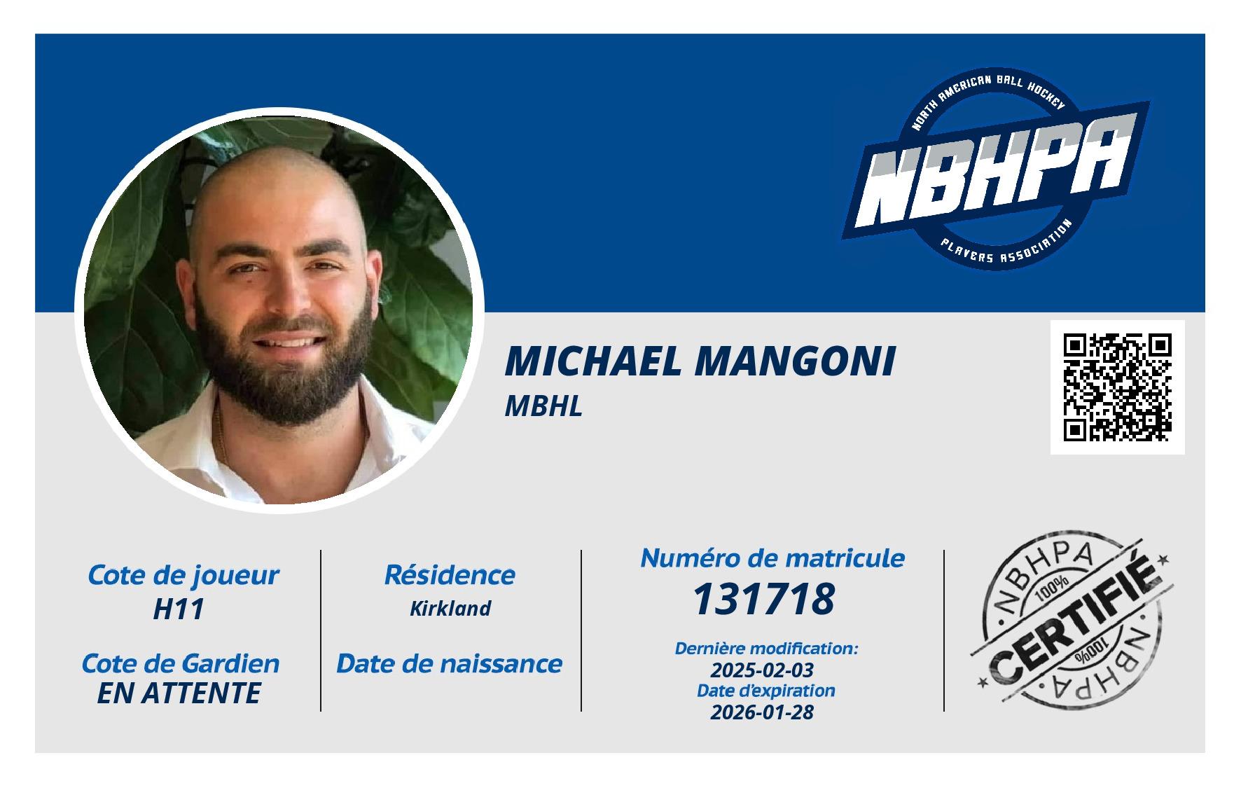Michael Mangoni